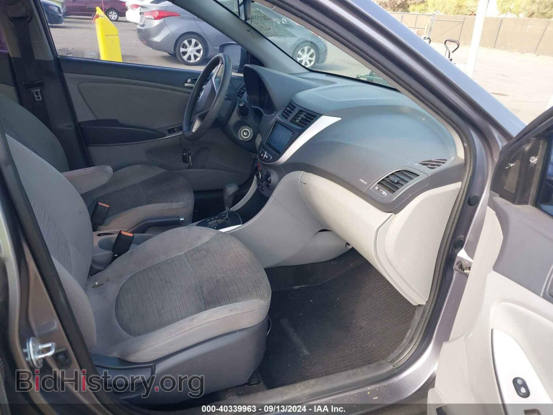 2016 HYUNDAI ACCENT - VIN: KMHCT4AE1GU951375 - Фото 5
