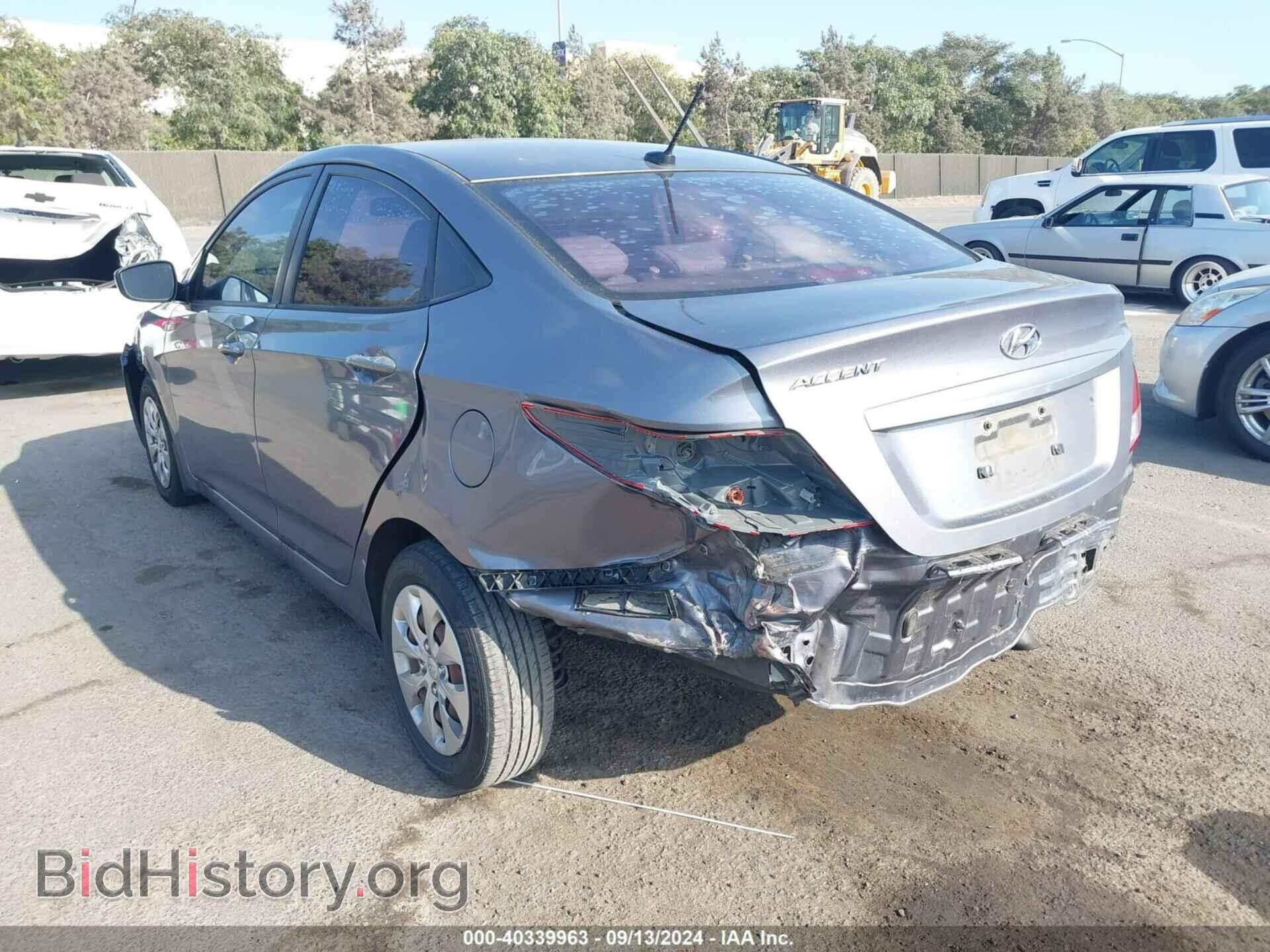 2016 HYUNDAI ACCENT - VIN: KMHCT4AE1GU951375 - Фото 6