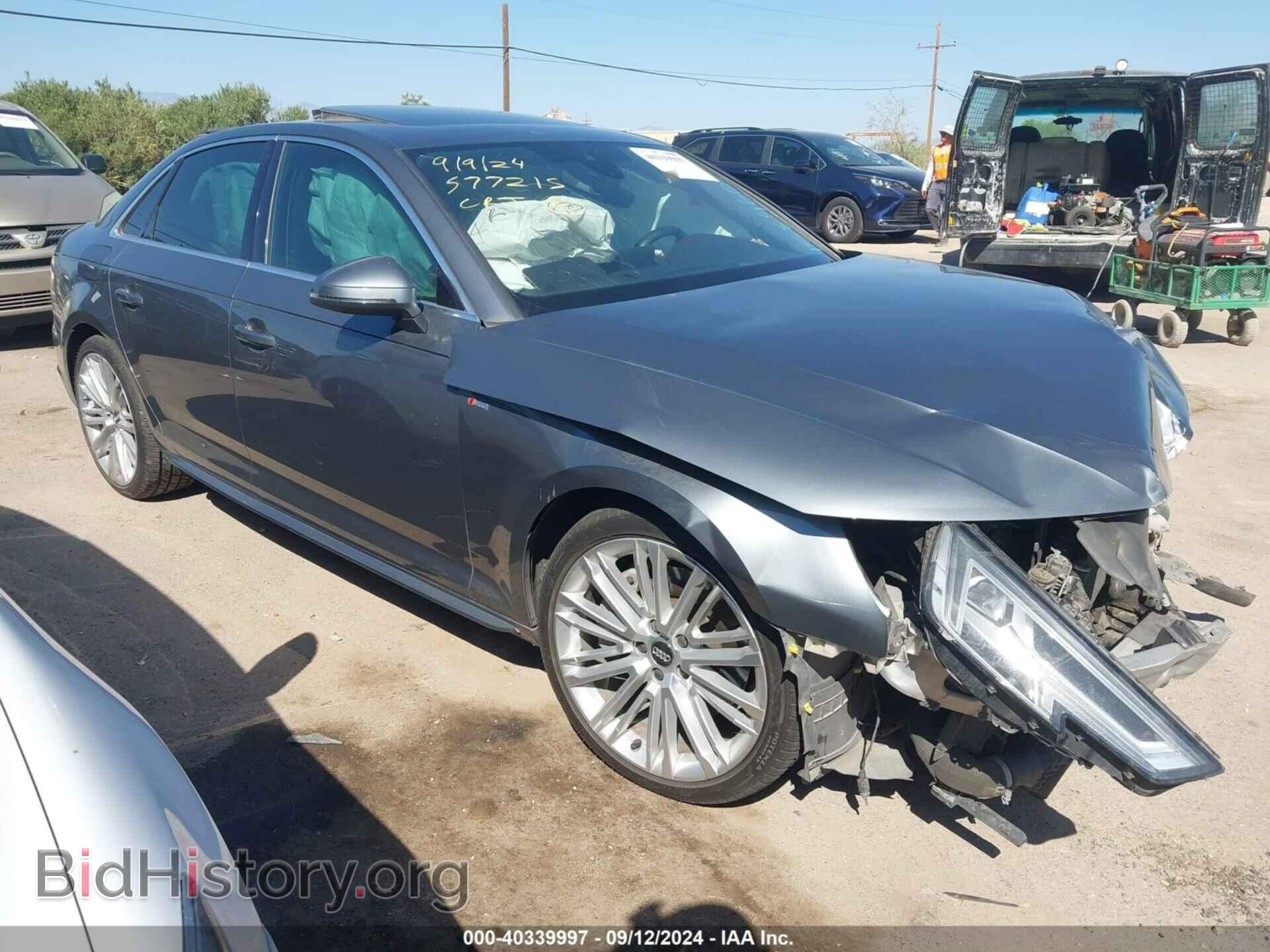 Фотография WAUENAF45HA158960 - AUDI A4 2017