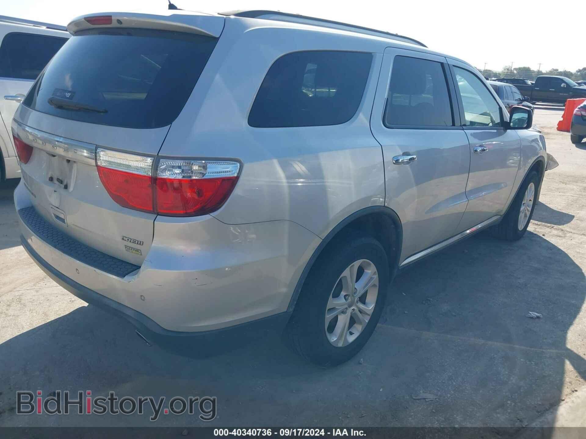 2013 DODGE DURANGO - VIN: 1C4RDHDG2DC538706 - Фото 4