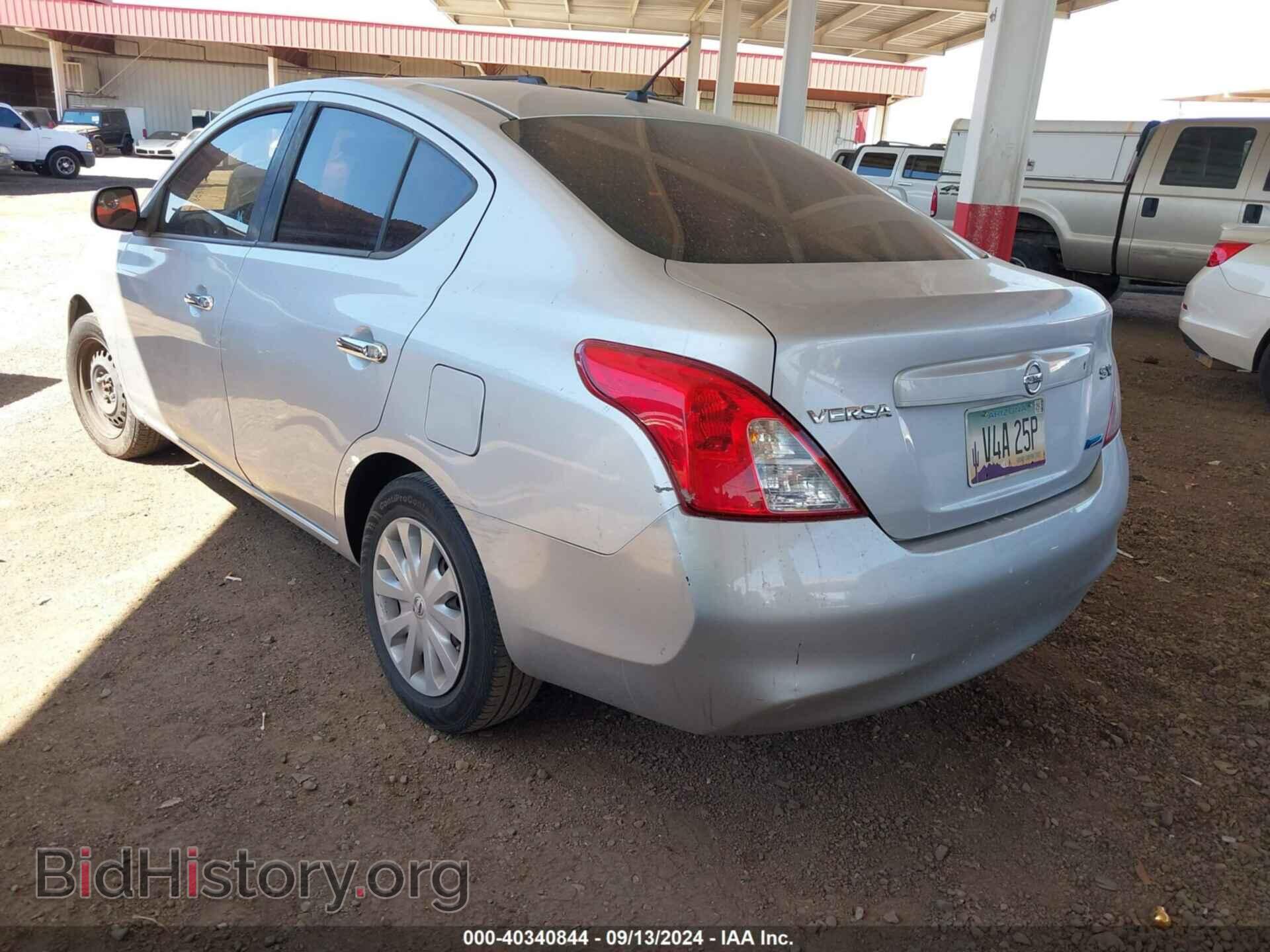 2012 NISSAN VERSA - VIN: 3N1CN7AP7CL898190 - Фото 3
