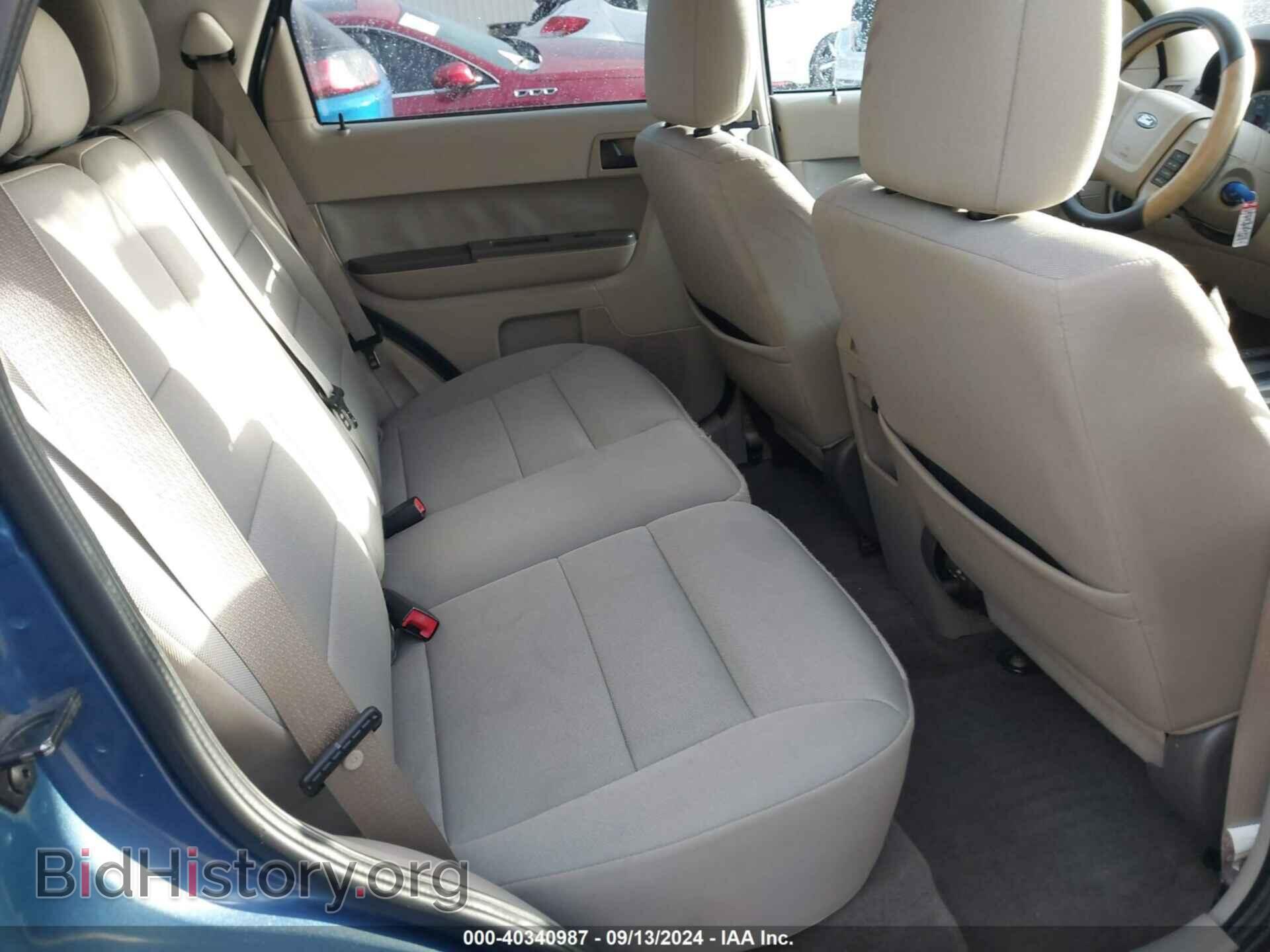 2010 FORD ESCAPE - VIN: 1FMCU0DG2AKB53795 - Фото 8