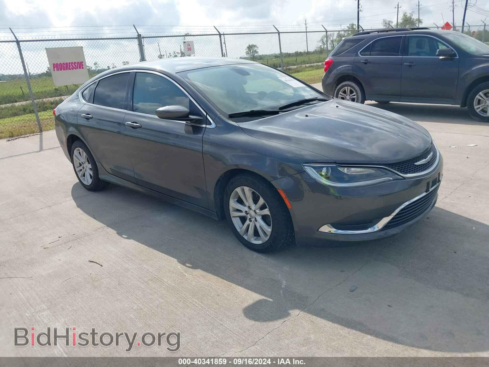 Фотография 1C3CCCAG7GN184825 - CHRYSLER 200 2016