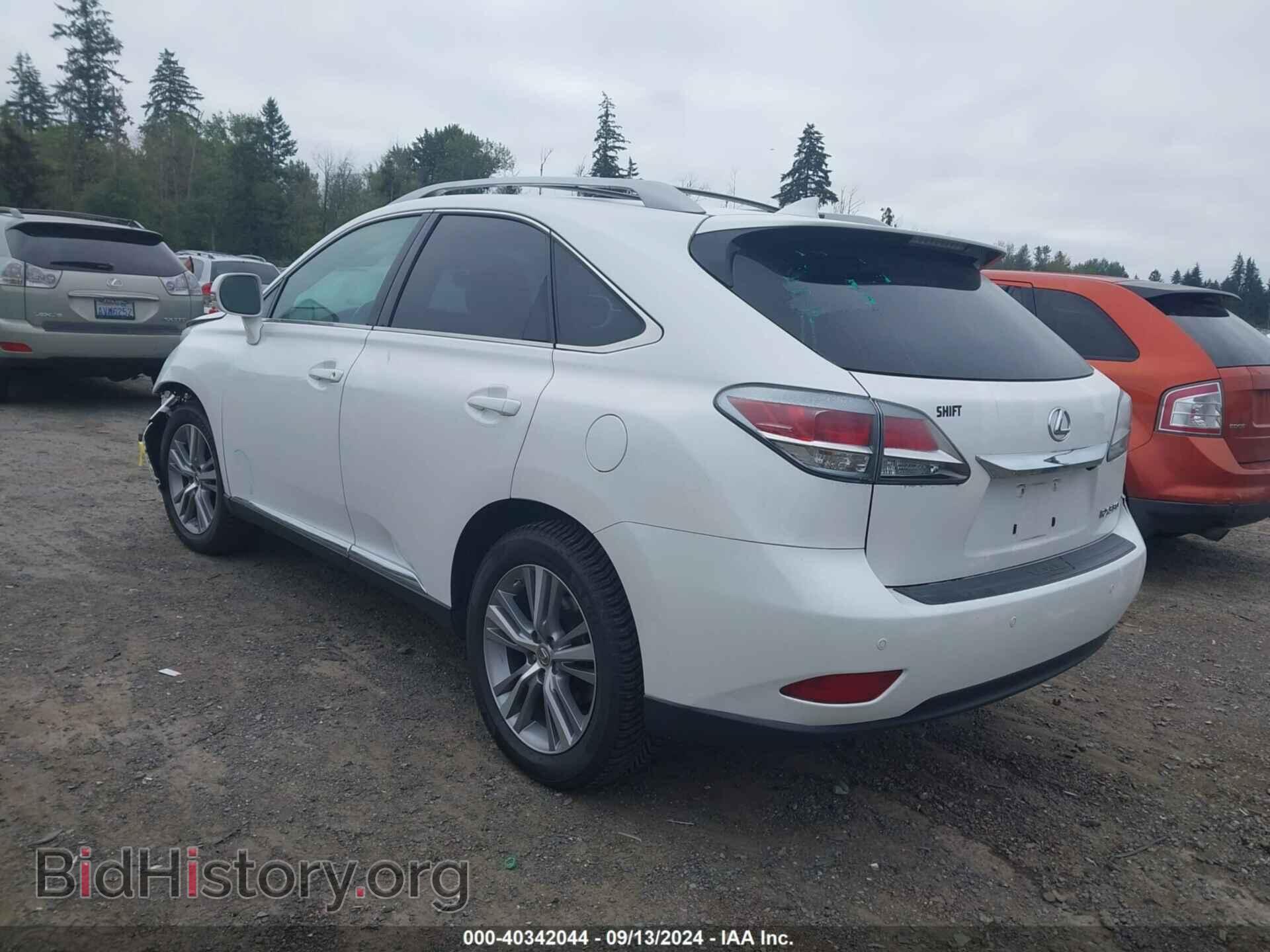 2015 LEXUS RX 350 - VIN: 2T2BK1BA5FC286680 - Фото 3
