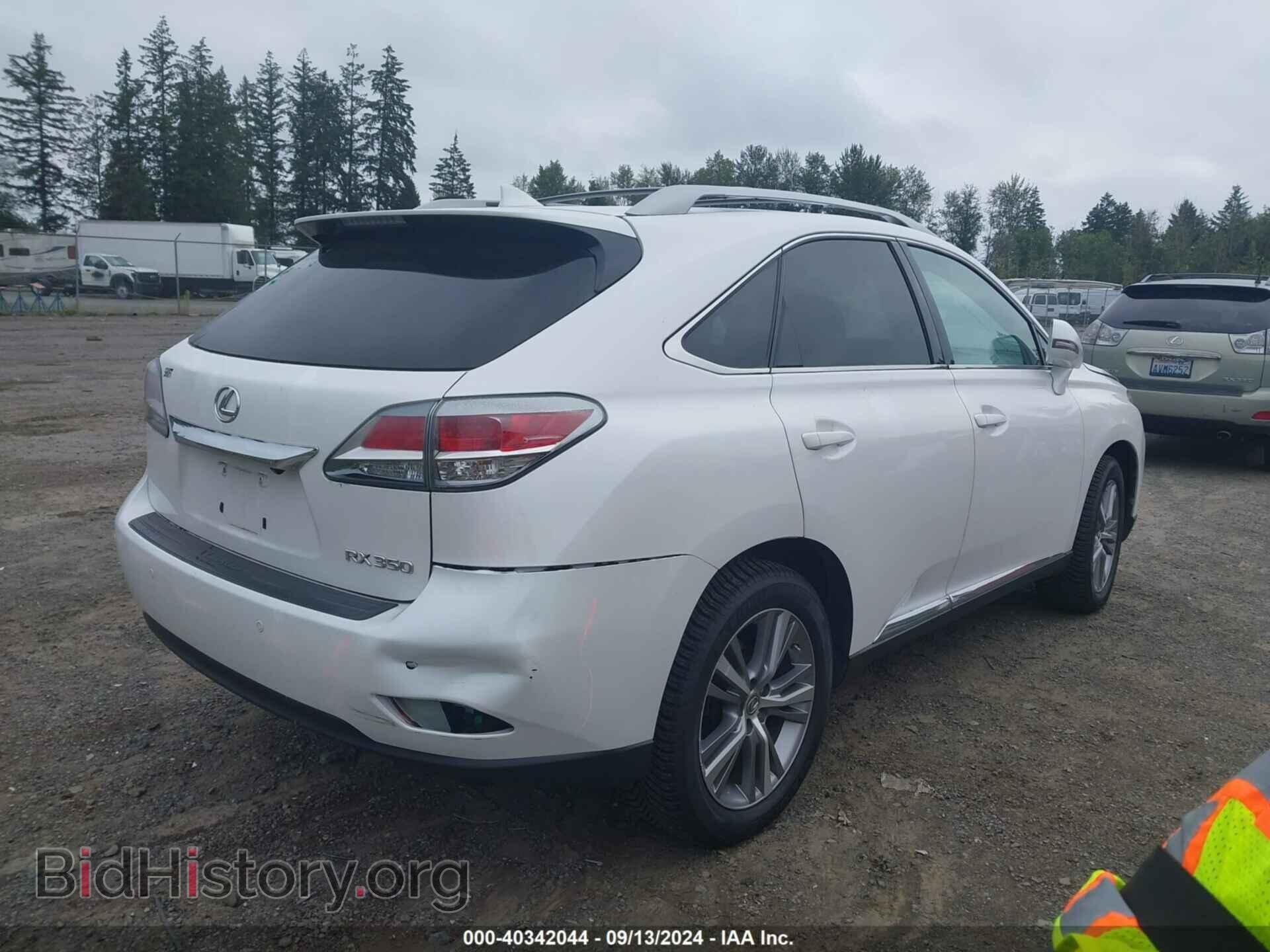 2015 LEXUS RX 350 - VIN: 2T2BK1BA5FC286680 - Фото 4