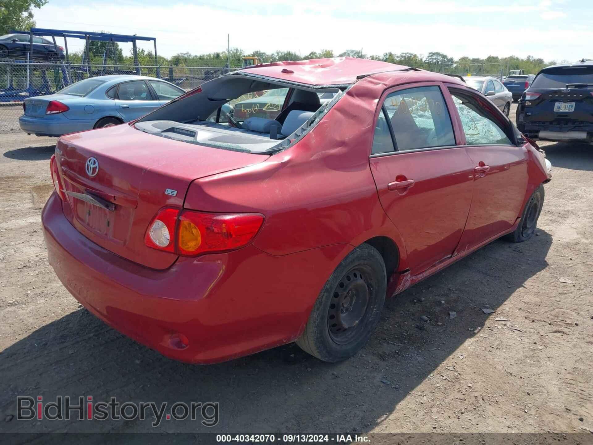 2009 TOYOTA COROLLA - VIN: JTDBL40E29J008028 - Фото 4