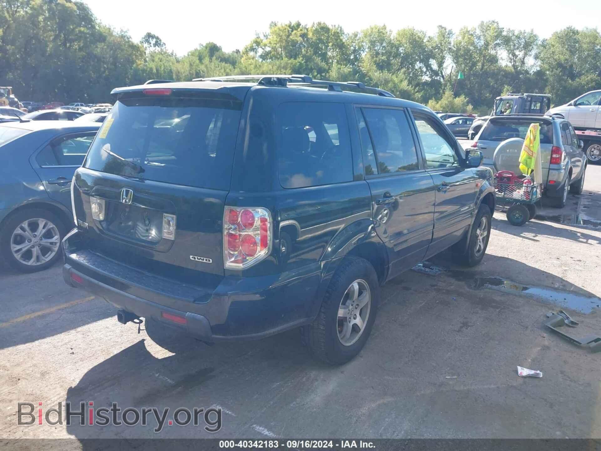 2006 HONDA PILOT - VIN: 5FNYF18506B001246 - Фото 4