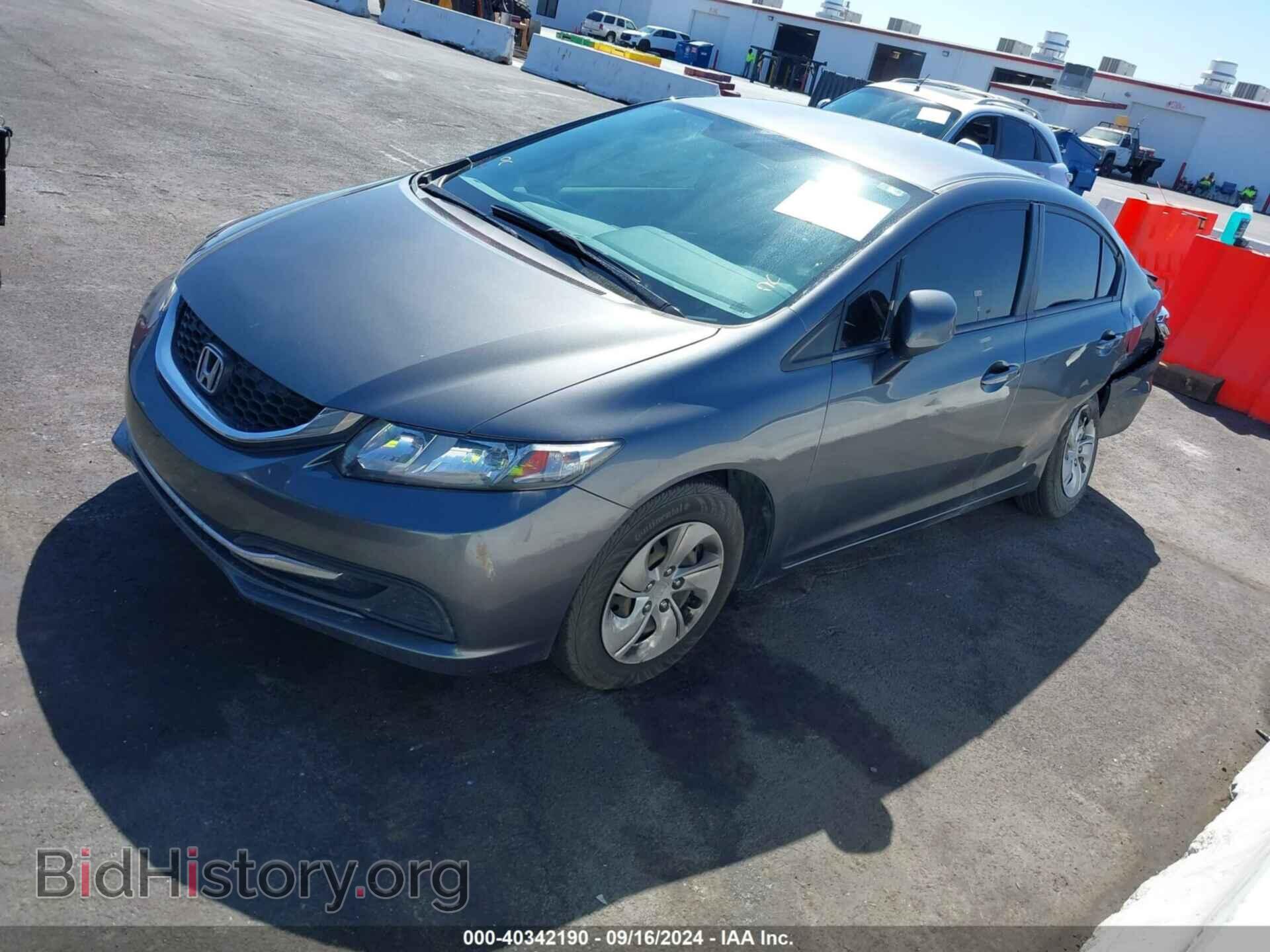 2013 HONDA CIVIC - VIN: 19XFB2F52DE279239 - Фото 2