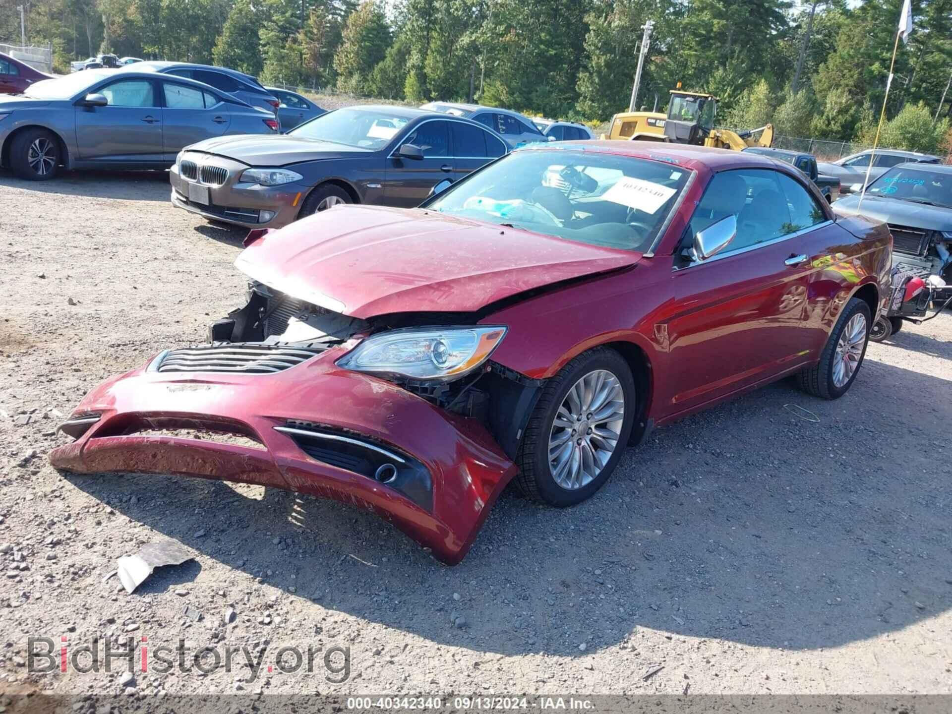 2012 CHRYSLER 200 - VIN: 1C3BCBFG2CN116330 - Фото 2