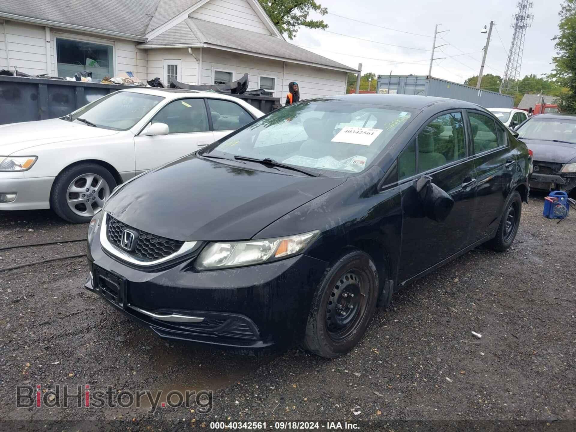 2013 HONDA CIVIC - VIN: 2HGFB2F51DH559837 - Фото 2