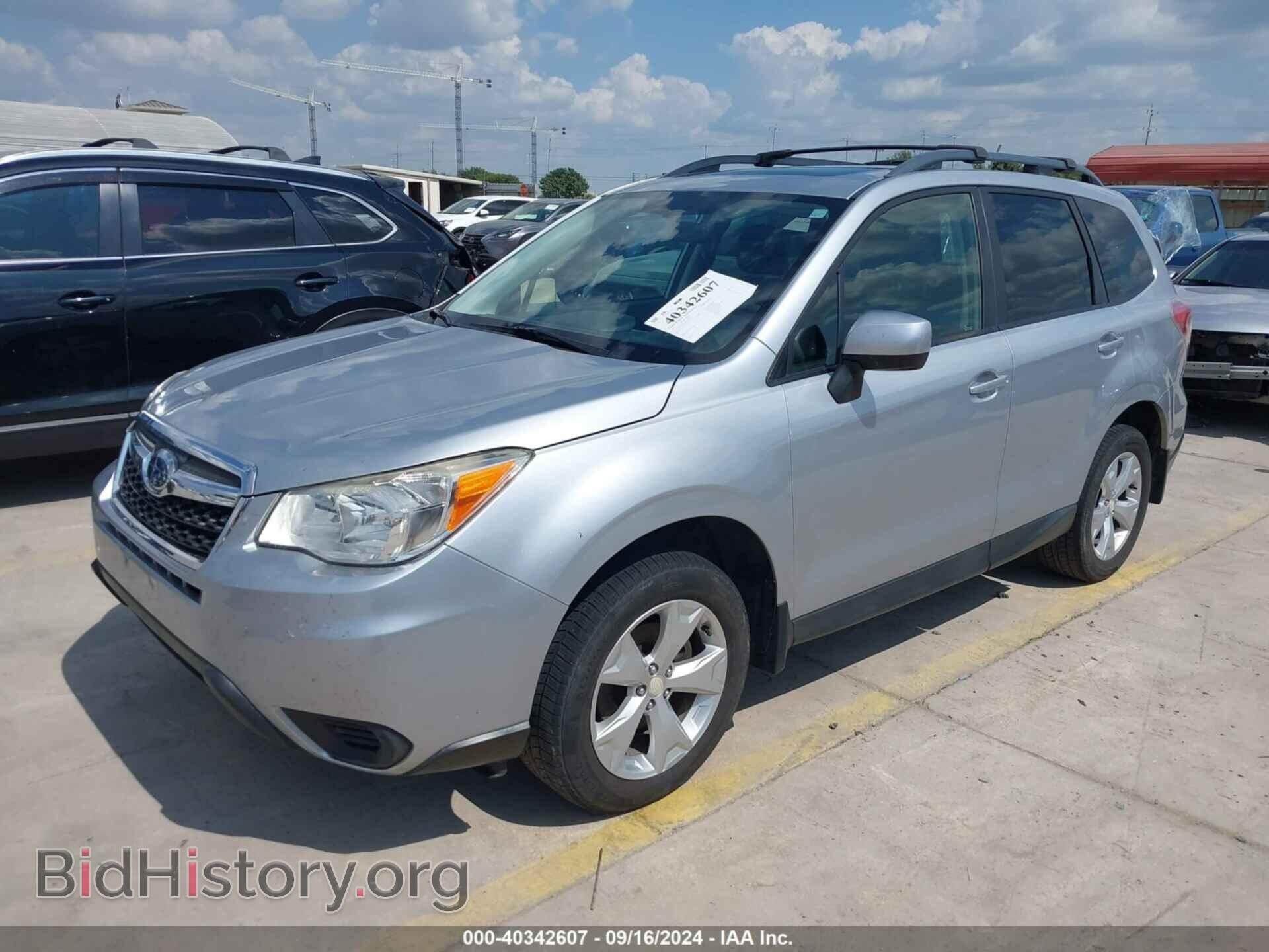2015 SUBARU FORESTER - VIN: JF2SJADC9FH450192 - Фото 2