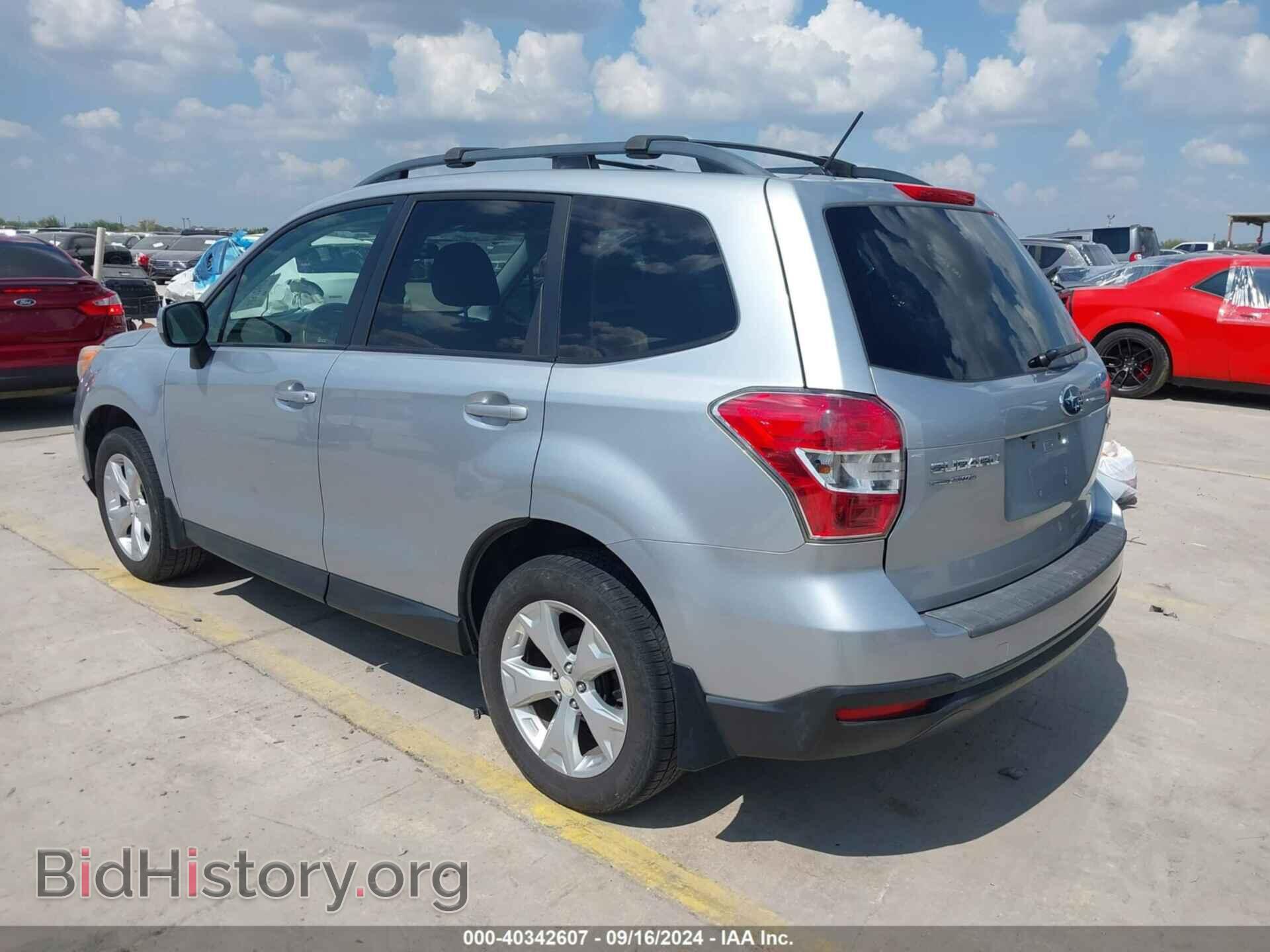 2015 SUBARU FORESTER - VIN: JF2SJADC9FH450192 - Фото 3