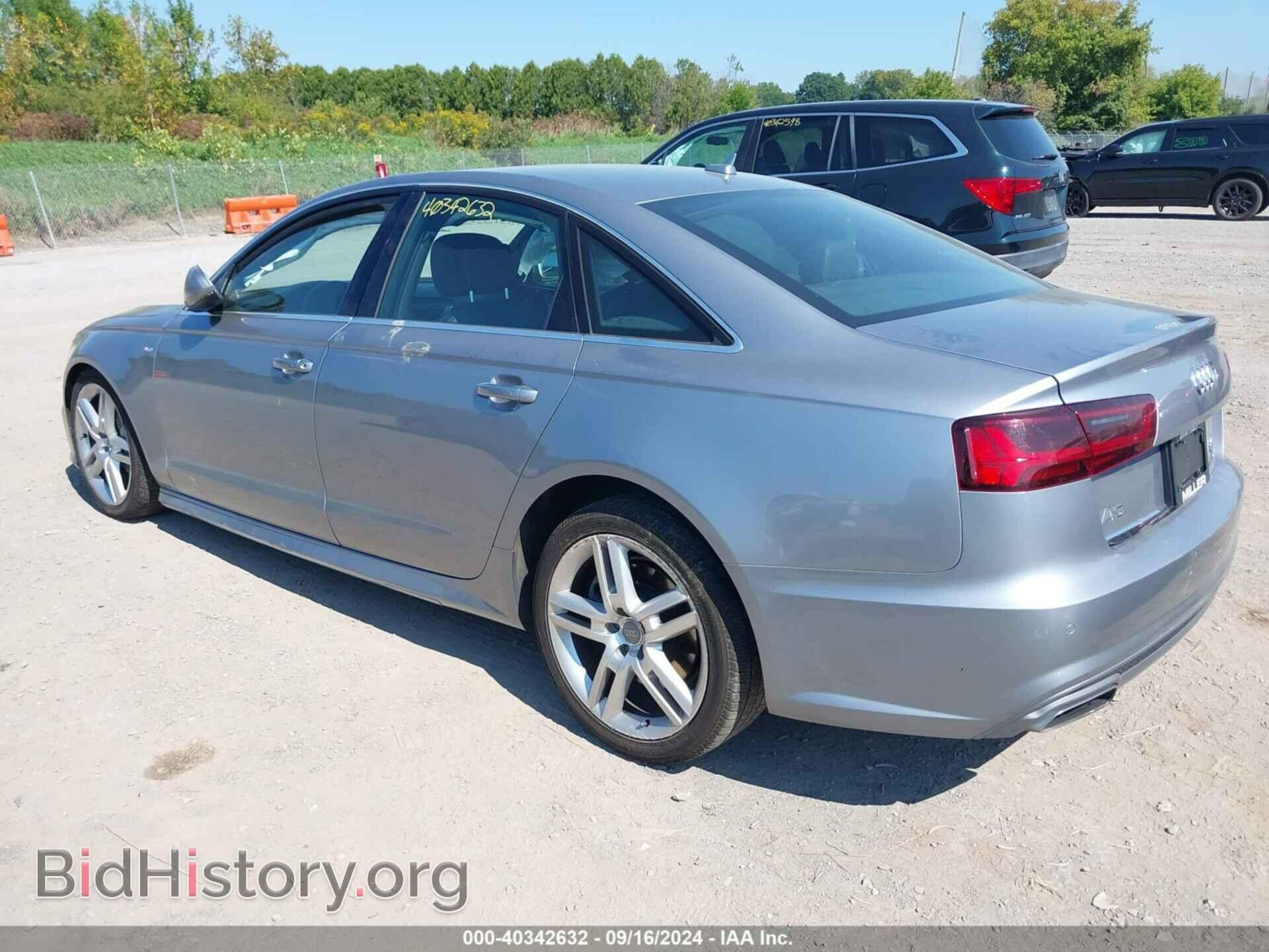 2016 AUDI A6 - VIN: WAUGFAFC4GN144164 - Фото 3