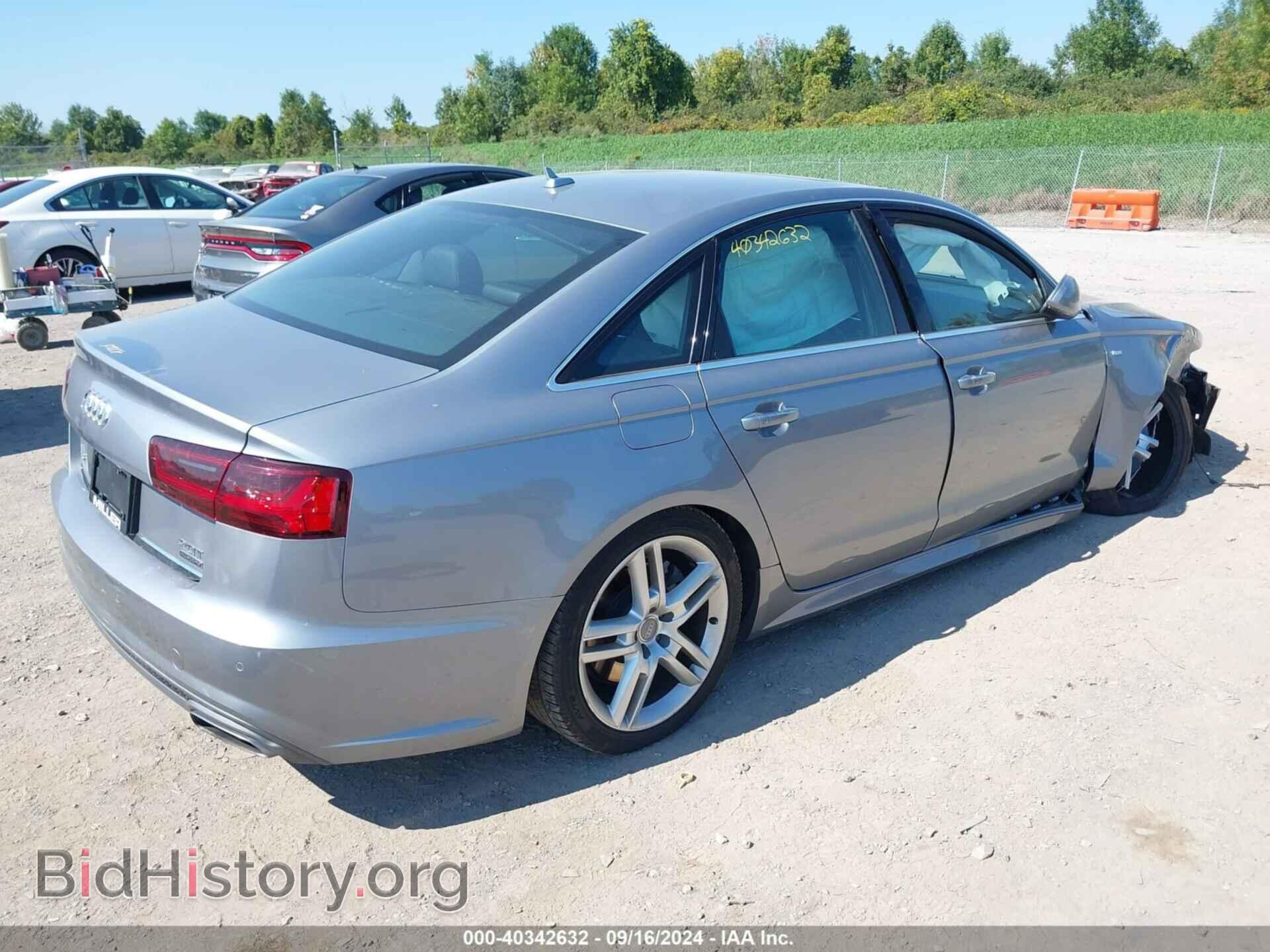 2016 AUDI A6 - VIN: WAUGFAFC4GN144164 - Фото 4