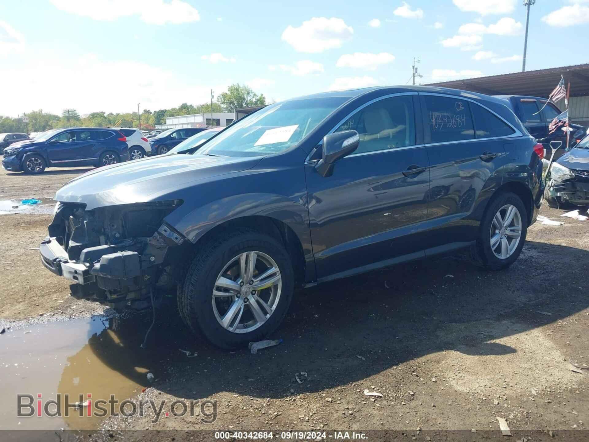 2013 ACURA RDX - VIN: 5J8TB4H5XDL001726 - Фото 2