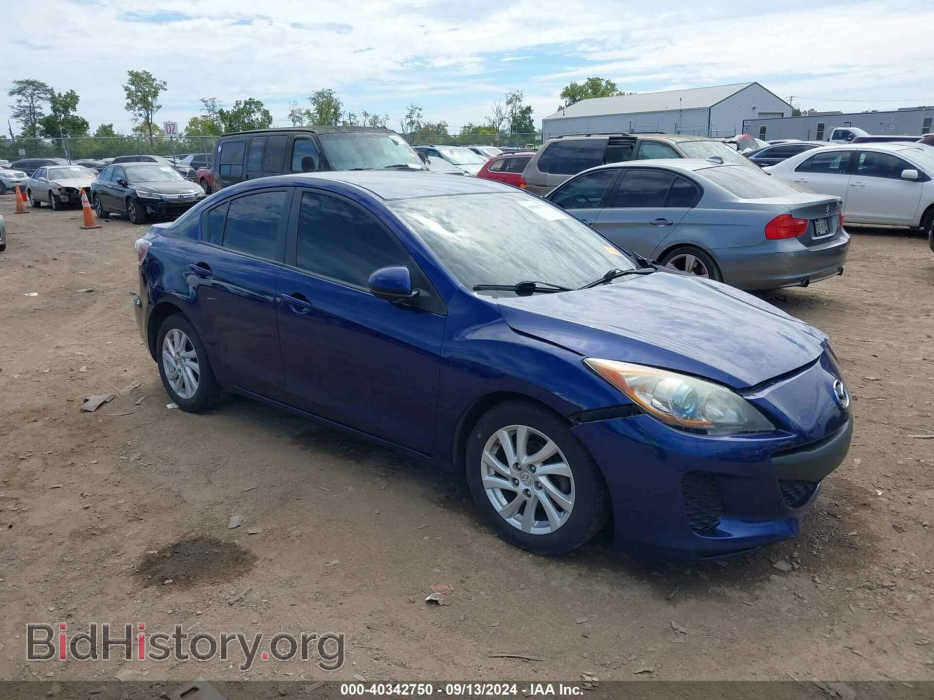 Фотография JM1BL1V79C1606603 - MAZDA MAZDA3 2012
