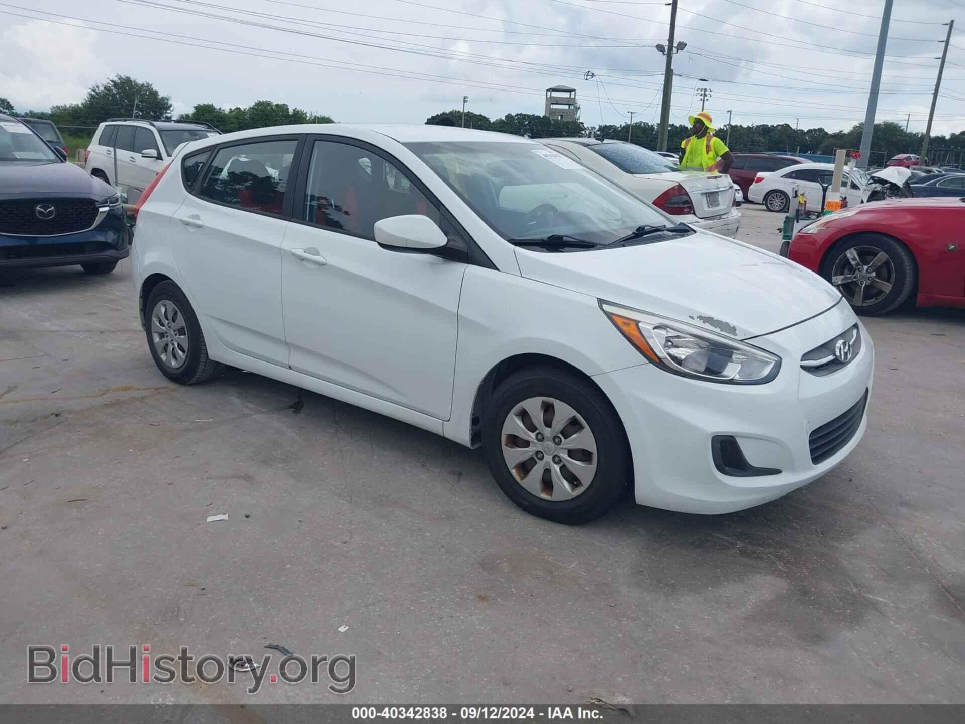 Photo KMHCT5AE8GU258700 - HYUNDAI ACCENT 2016