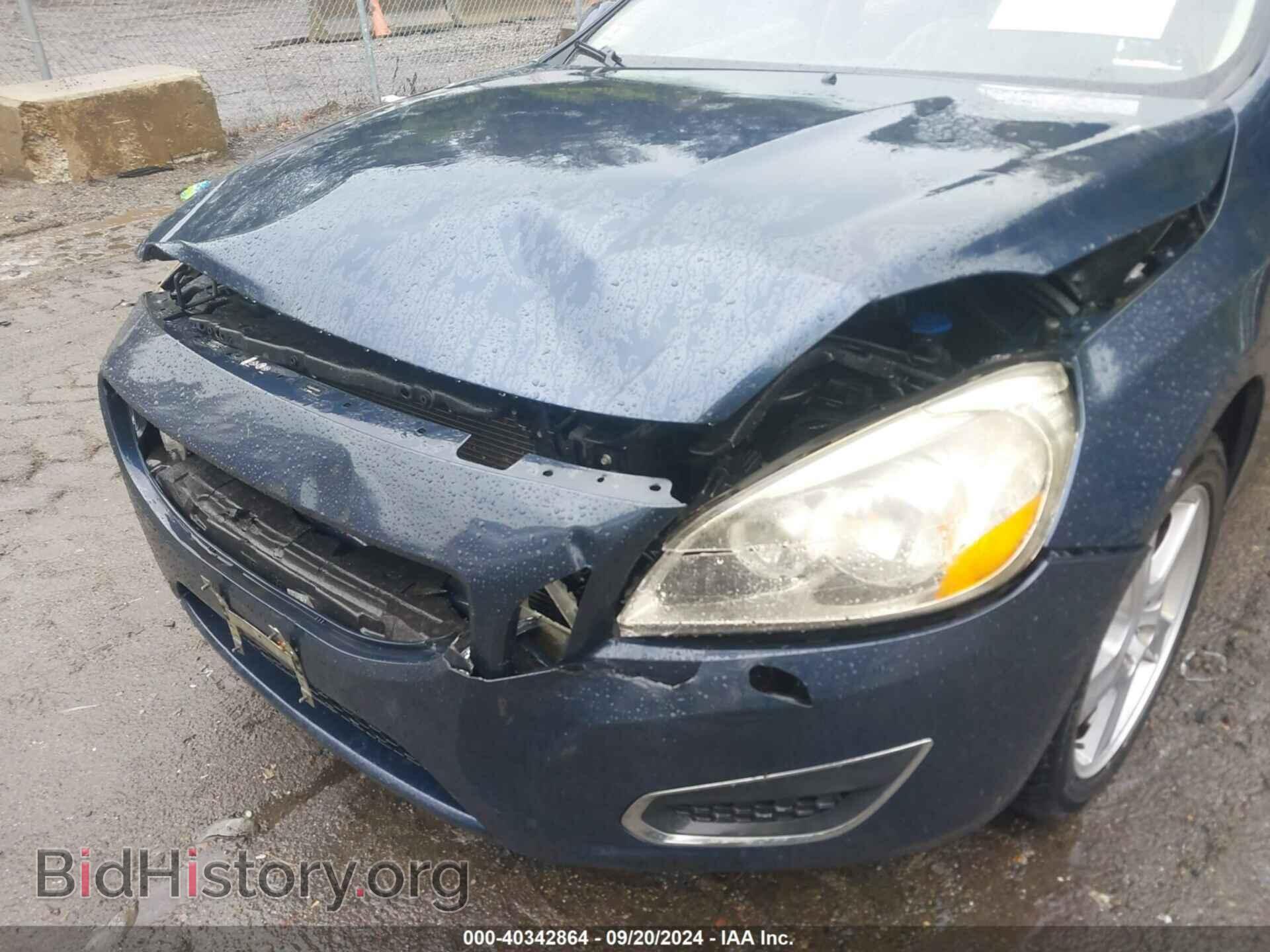2012 VOLVO S60 - VIN: YV1622FS3C2107670 - Фото 6
