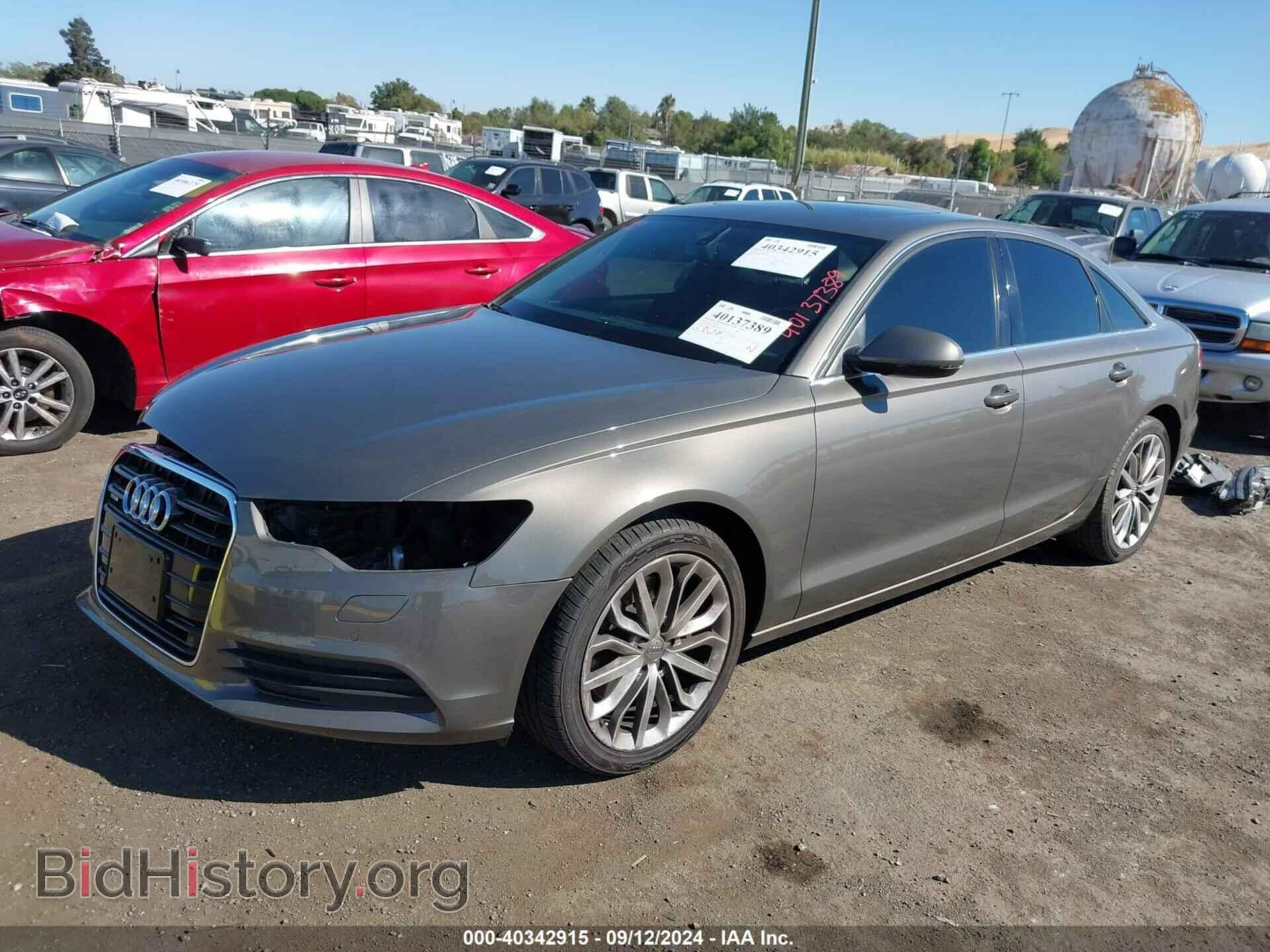 2014 AUDI A6 - VIN: WAUGFAFC9EN051881 - Фото 2