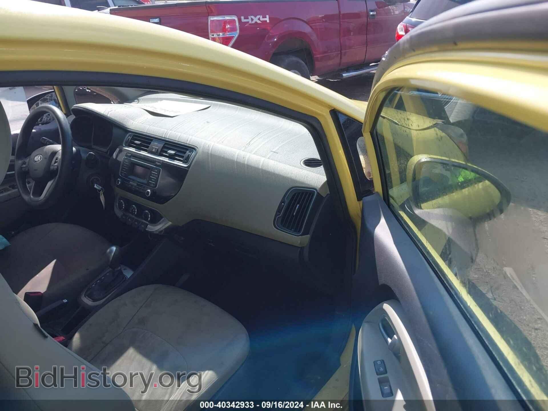 2016 KIA RIO - VIN: KNADM4A30G6559669 - Фото 5