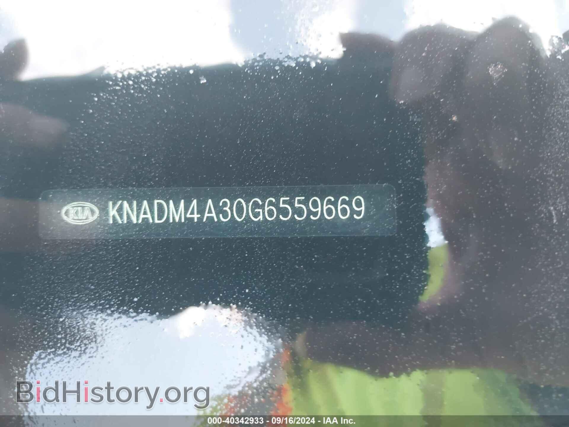 2016 KIA RIO - VIN: KNADM4A30G6559669 - Фото 9