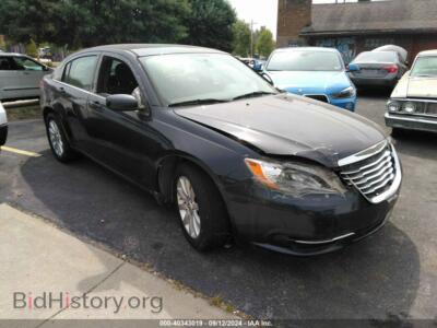 2013 Chrysler 200 Touring, blue — VIN 1C3CCBBB0DN723021, IAAI