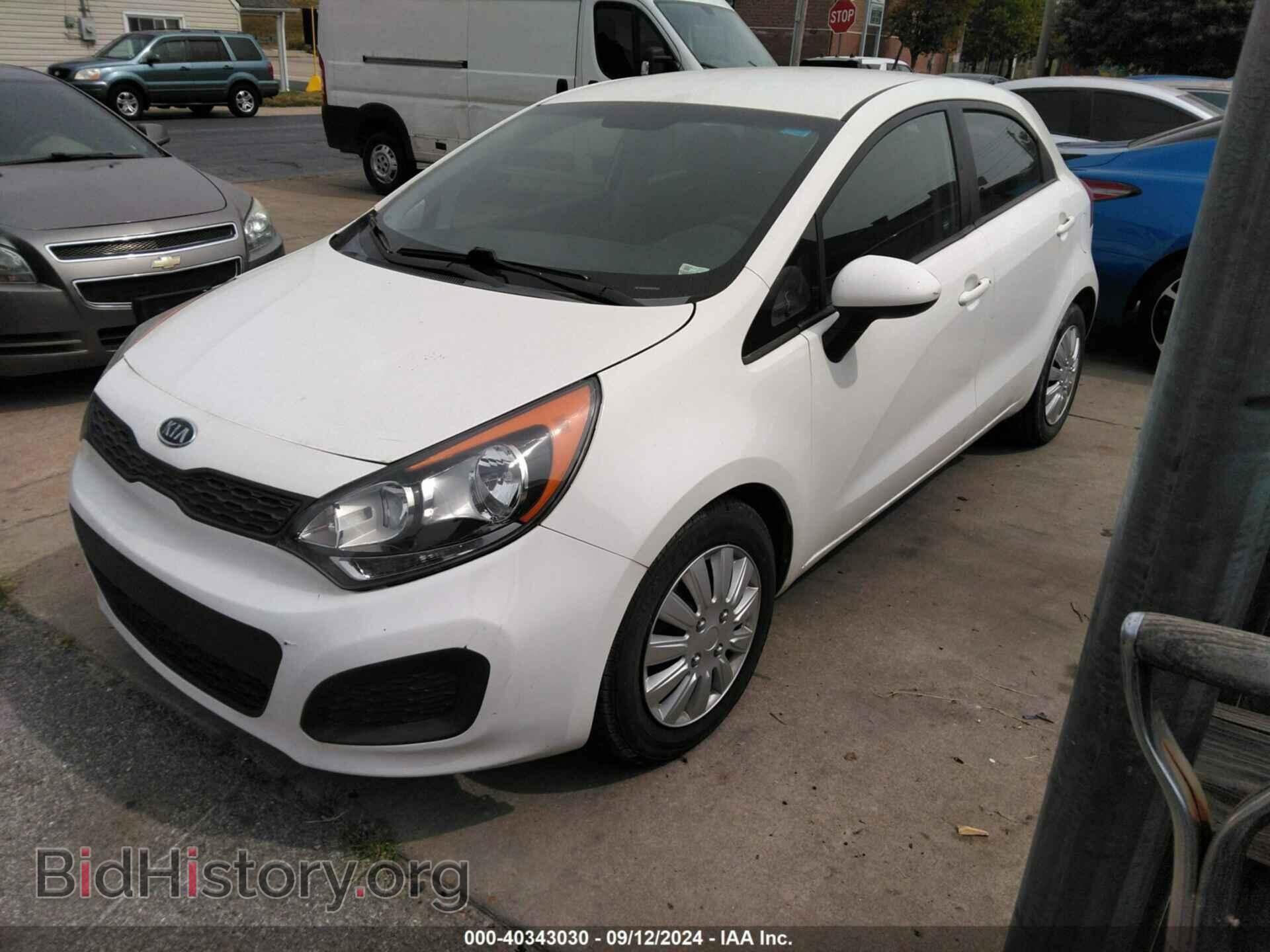 2013 KIA RIO - VIN: KNADM5A31D6125018 - Фото 2