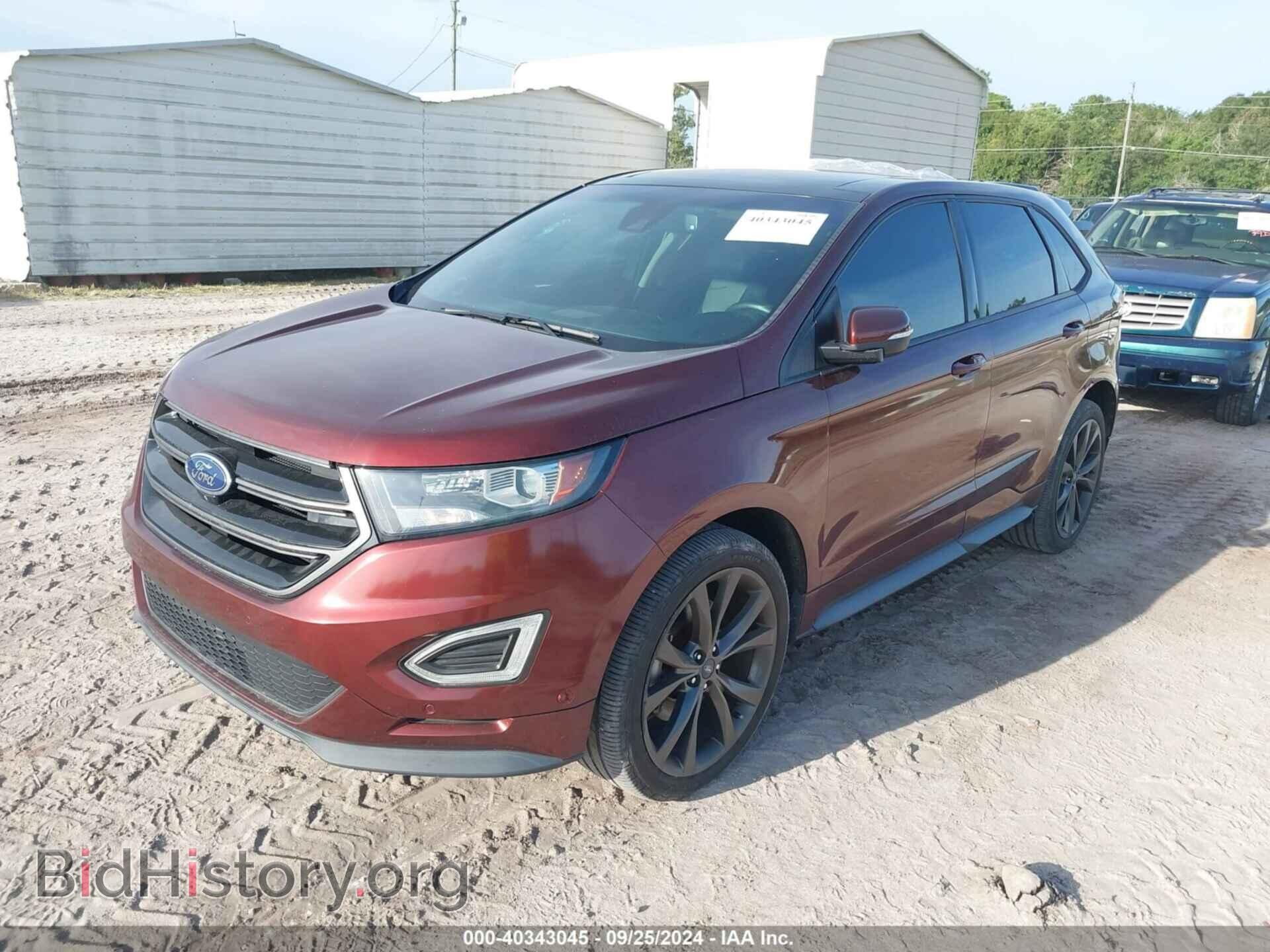 2015 FORD EDGE - VIN: 2FMTK3AP0FBB98876 - Фото 2