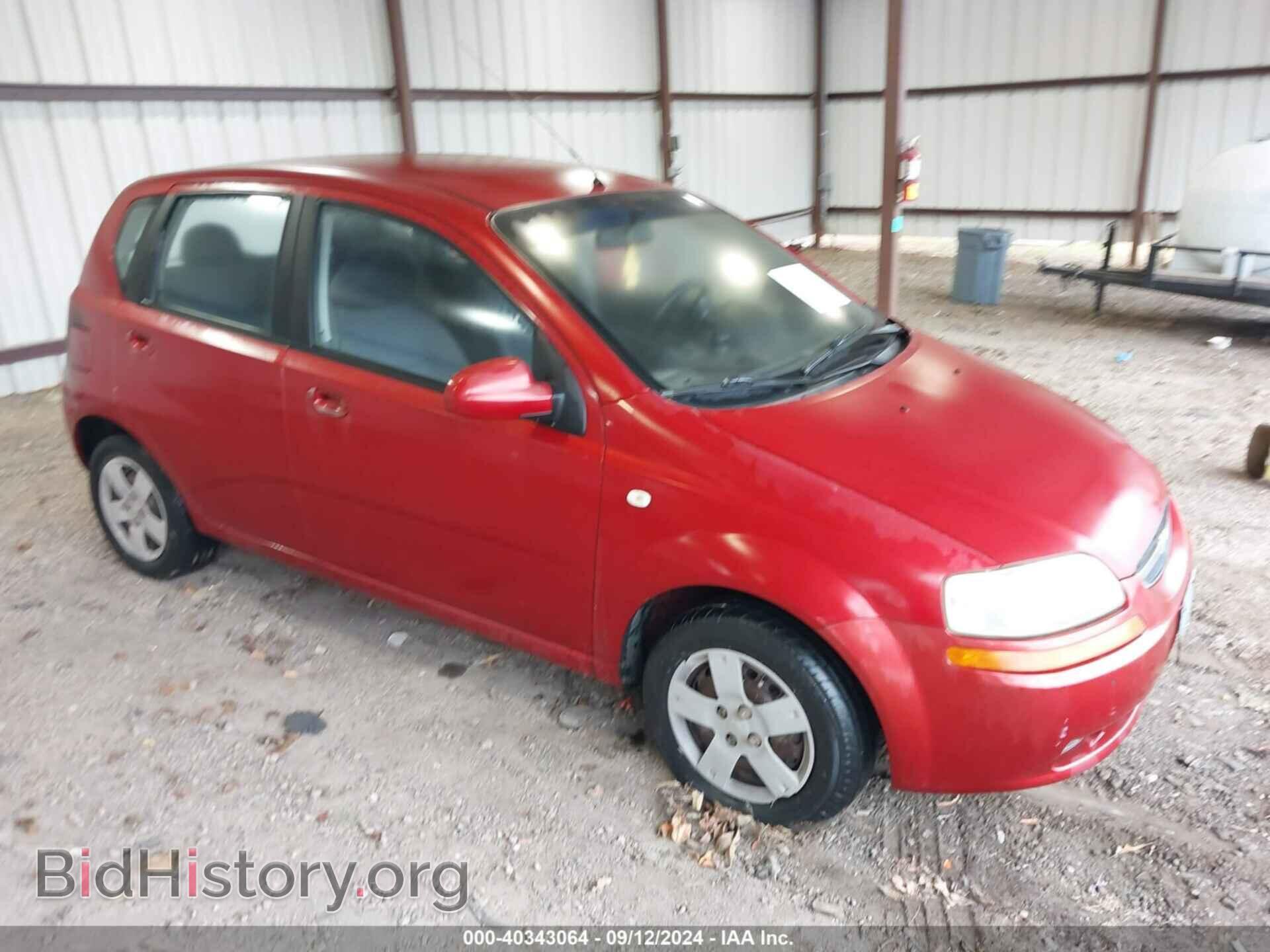 Фотография KL1TD66676B659746 - CHEVROLET AVEO 2006