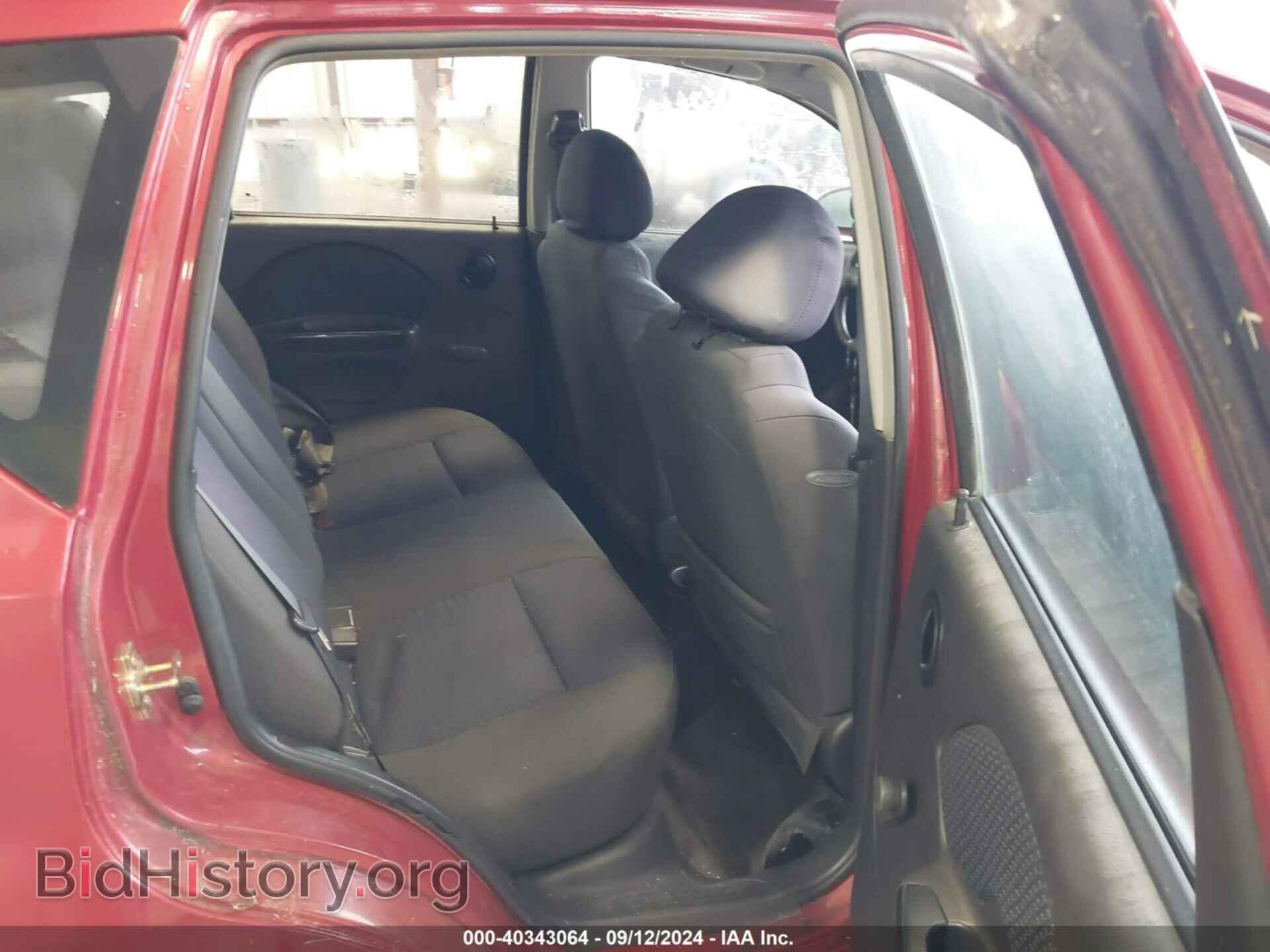 2006 CHEVROLET AVEO - VIN: KL1TD66676B659746 - Фото 8