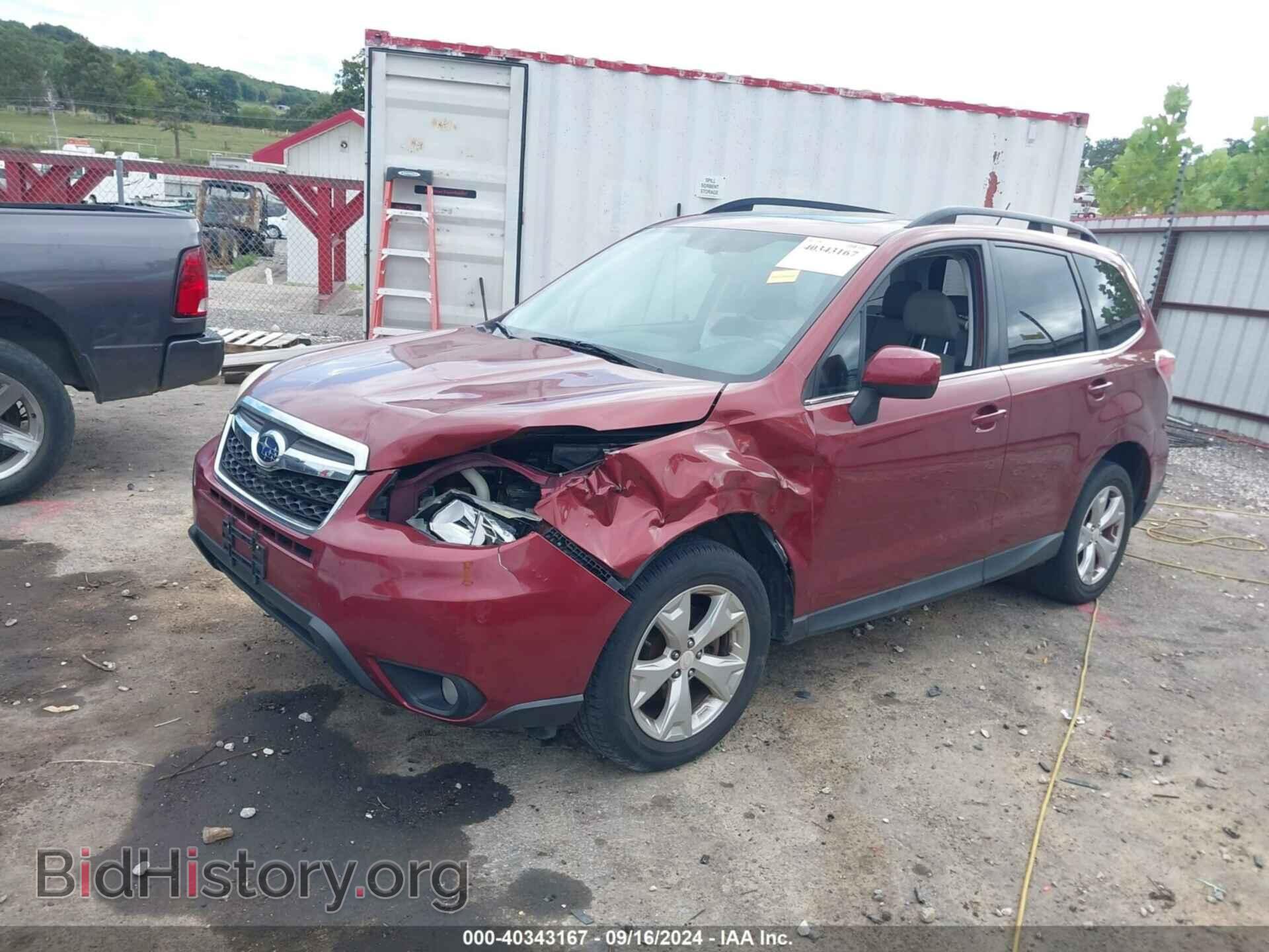 2014 SUBARU FORESTER - VIN: JF2SJAHC4EH427783 - Фото 2