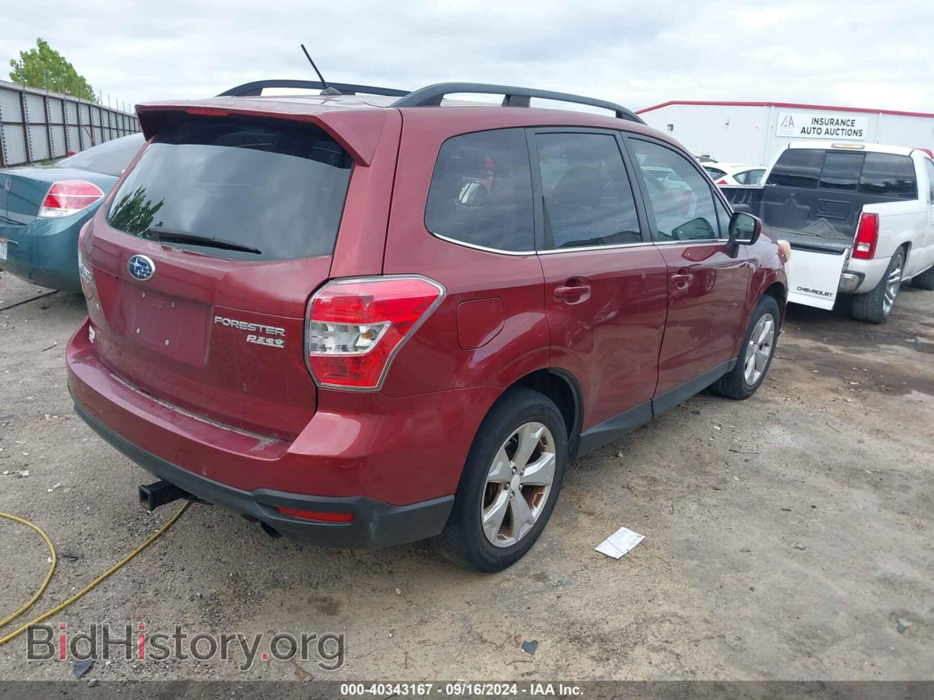 2014 SUBARU FORESTER - VIN: JF2SJAHC4EH427783 - Фото 4