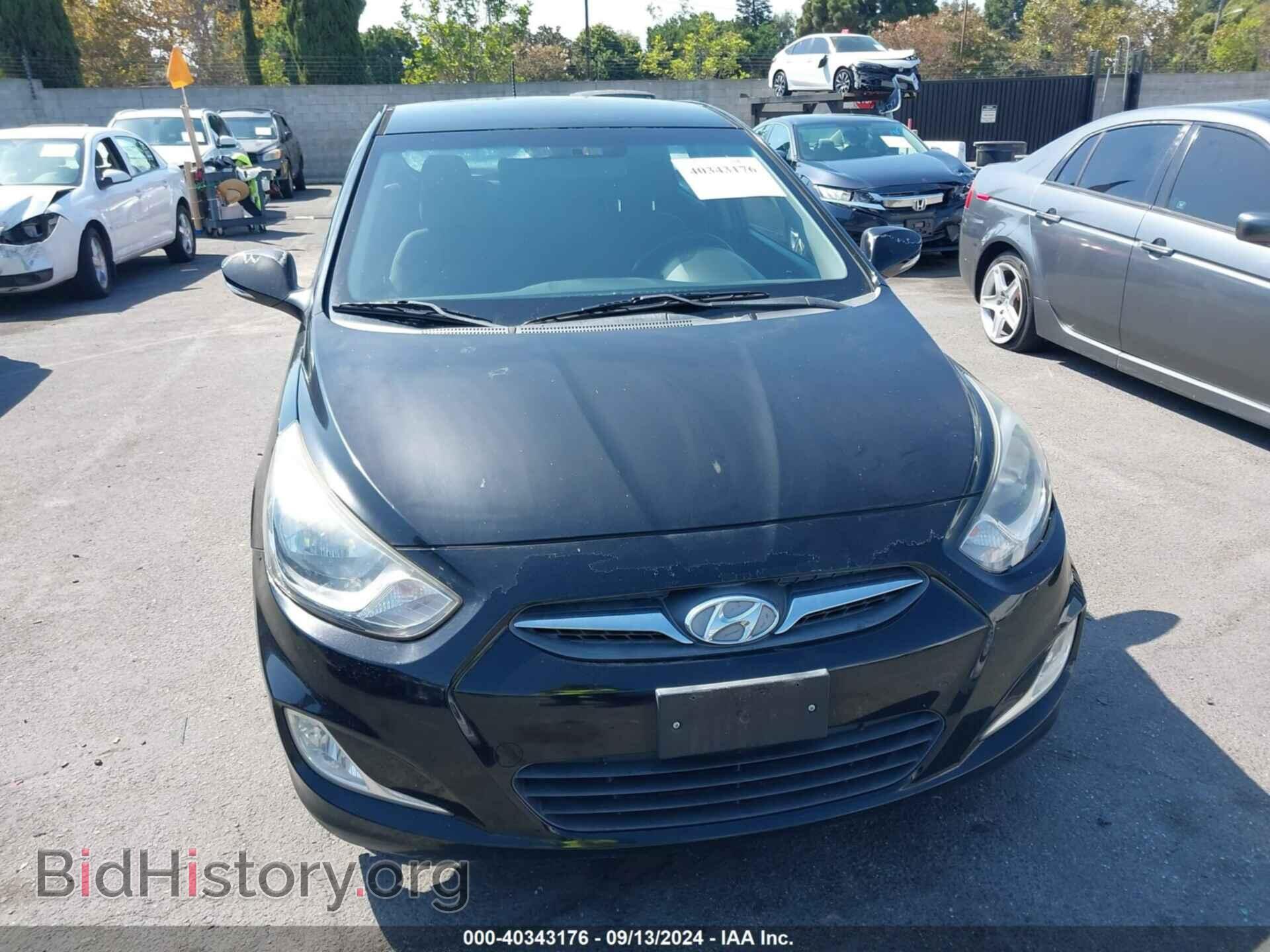 2013 HYUNDAI ACCENT - VIN: KMHCU5AE5DU111758 - Фото 12