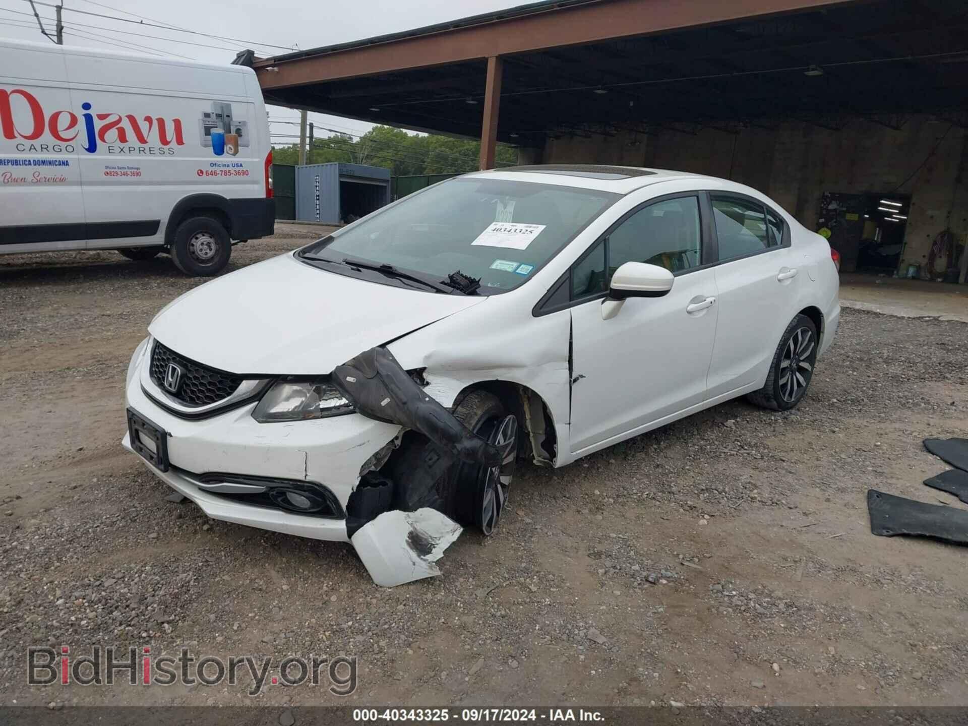 2015 HONDA CIVIC - VIN: 19XFB2F9XFE268348 - Photo 2