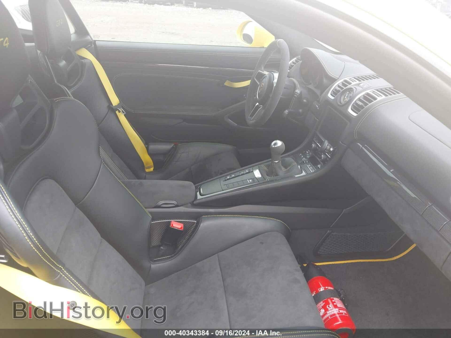 2016 PORSCHE CAYMAN - VIN: WP0AC2A83GK192573 - Фото 5