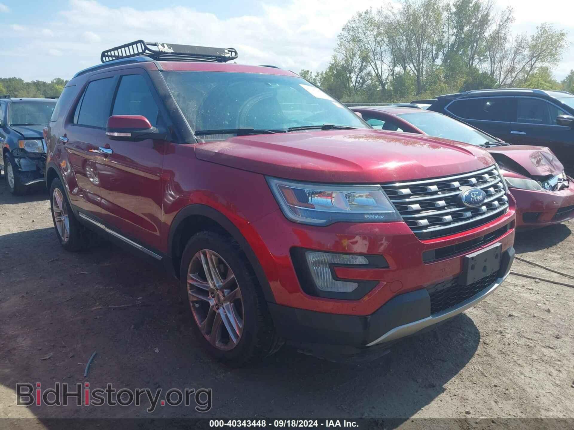 Фотография 1FM5K8F8XGGC39631 - FORD EXPLORER 2016