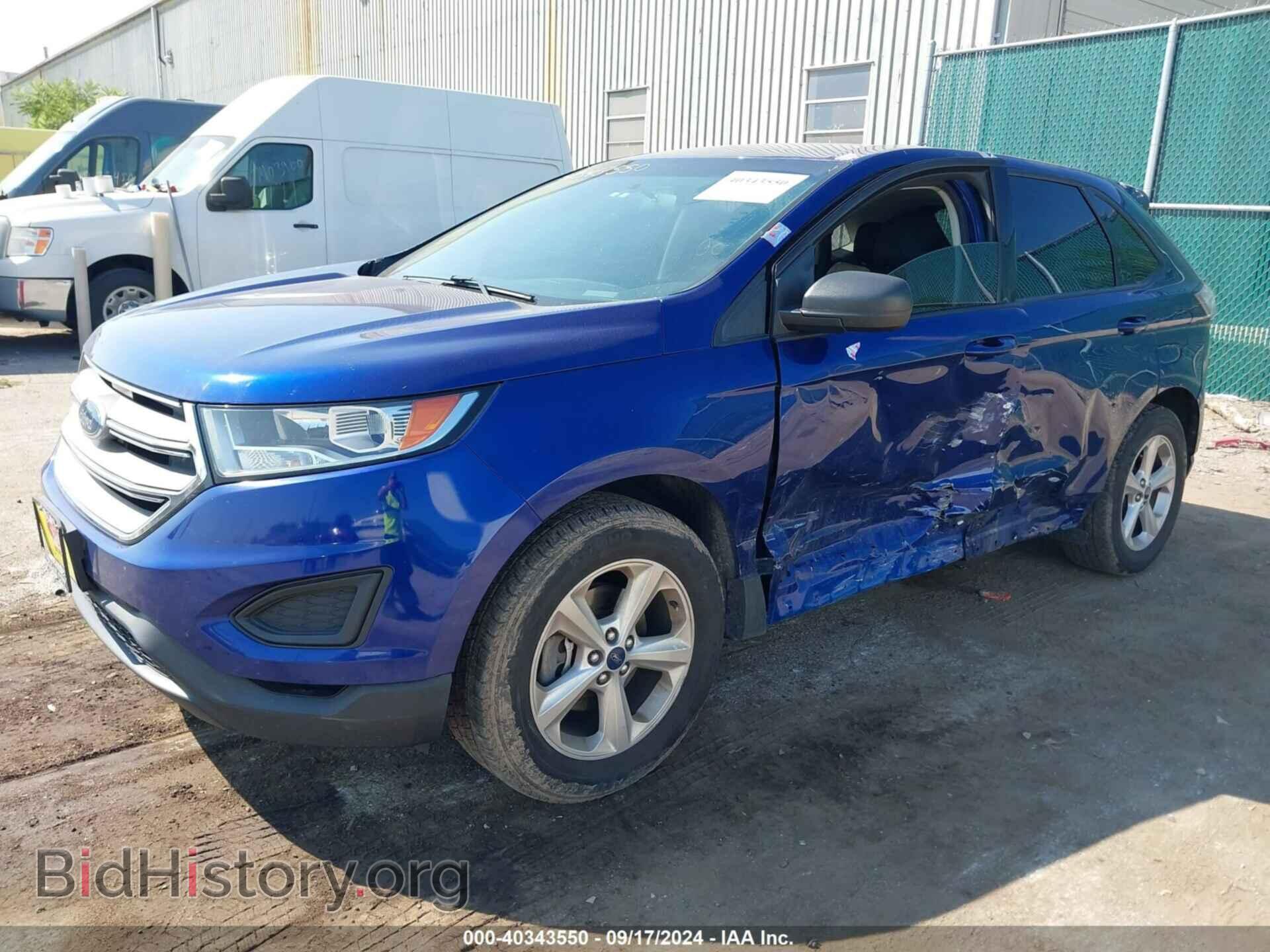 2015 FORD EDGE - VIN: 2FMTK3G92FBC32048 - Фото 2