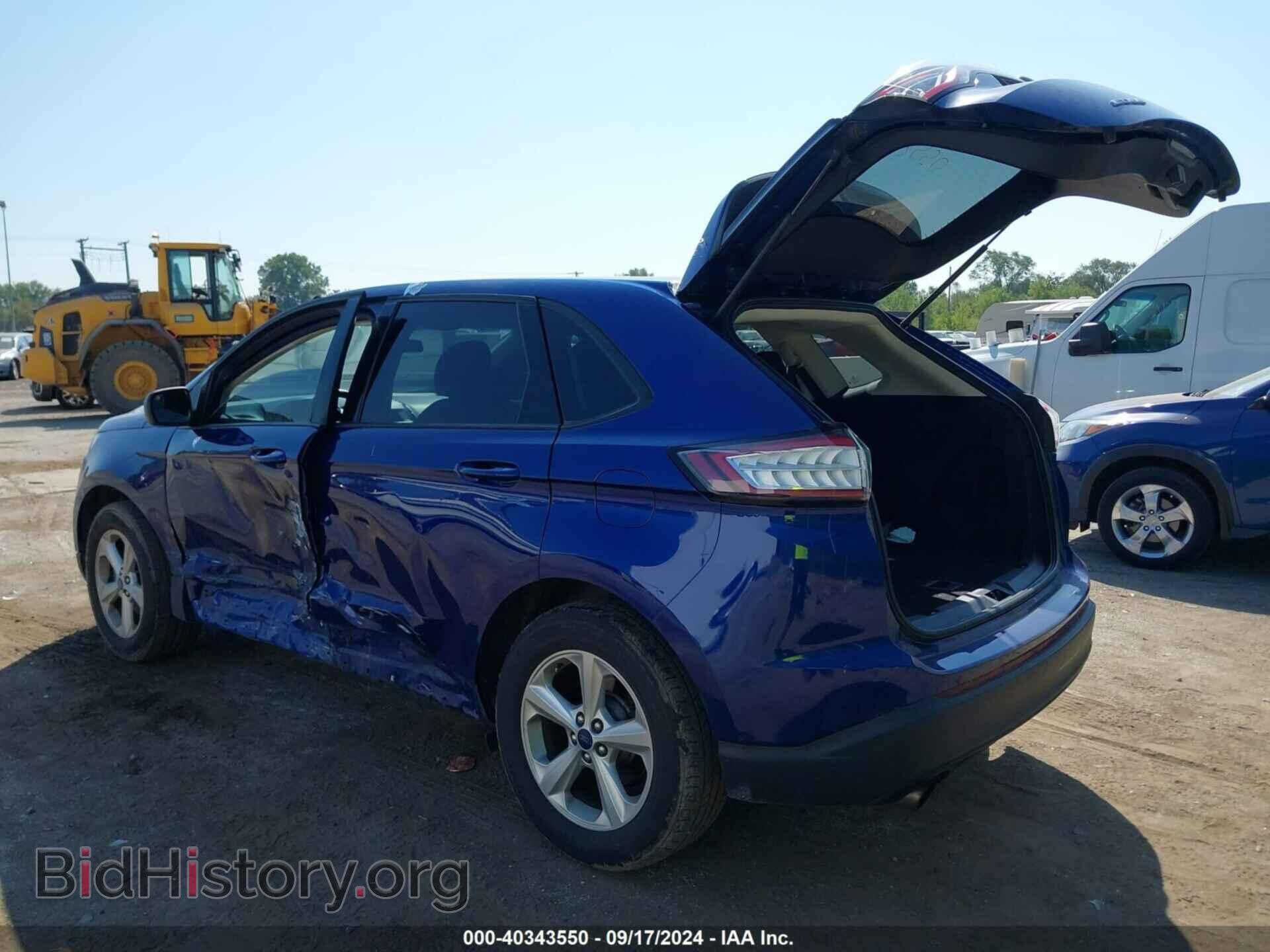 2015 FORD EDGE - VIN: 2FMTK3G92FBC32048 - Фото 3