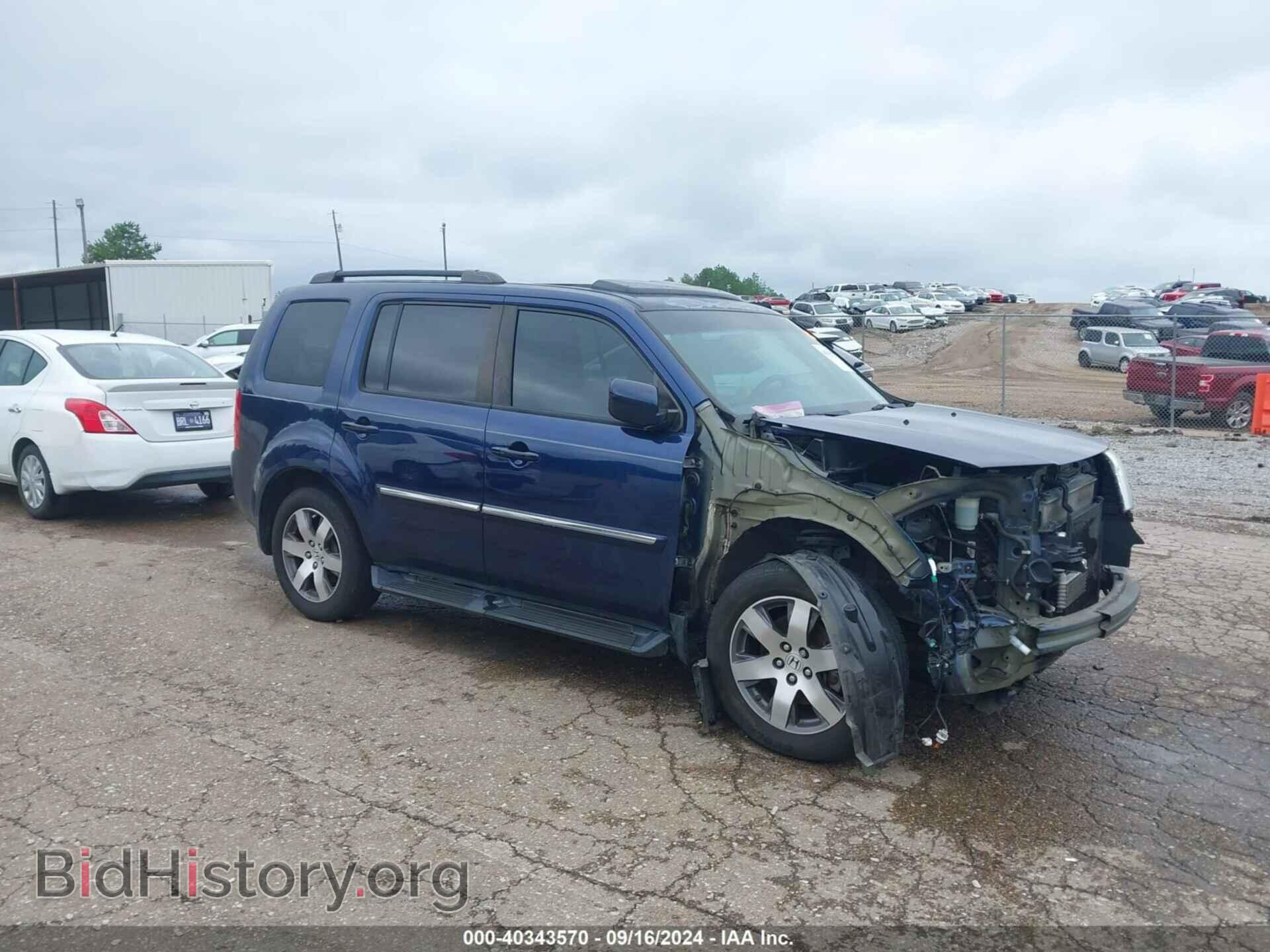 Фотография 5FNYF4H93FB015209 - HONDA PILOT 2015