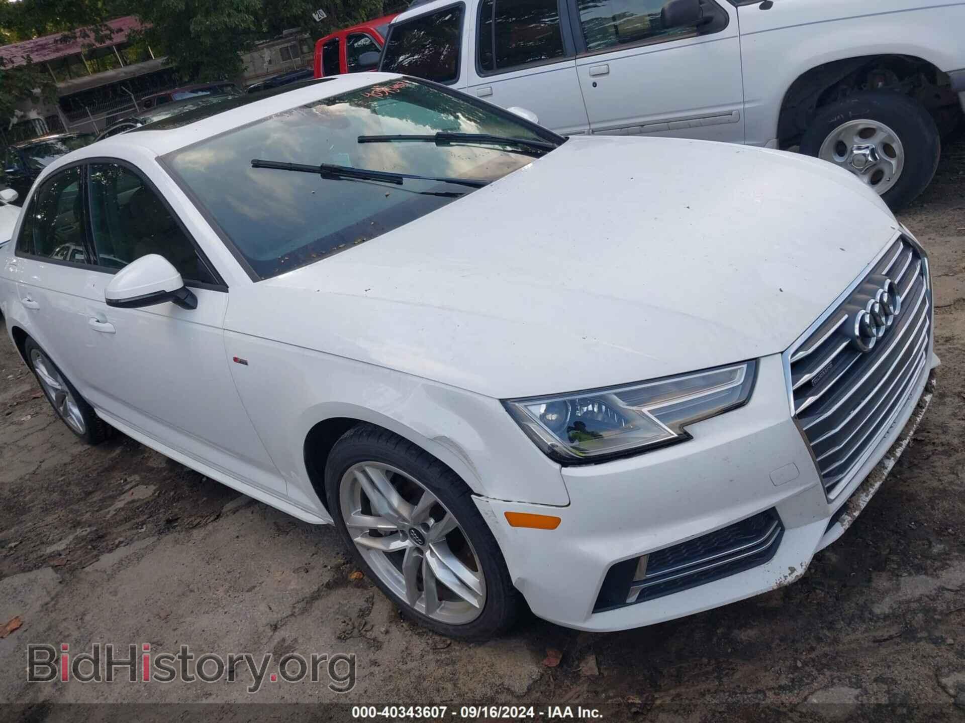 Фотография WAUDNAF42HN055564 - AUDI A4 2017
