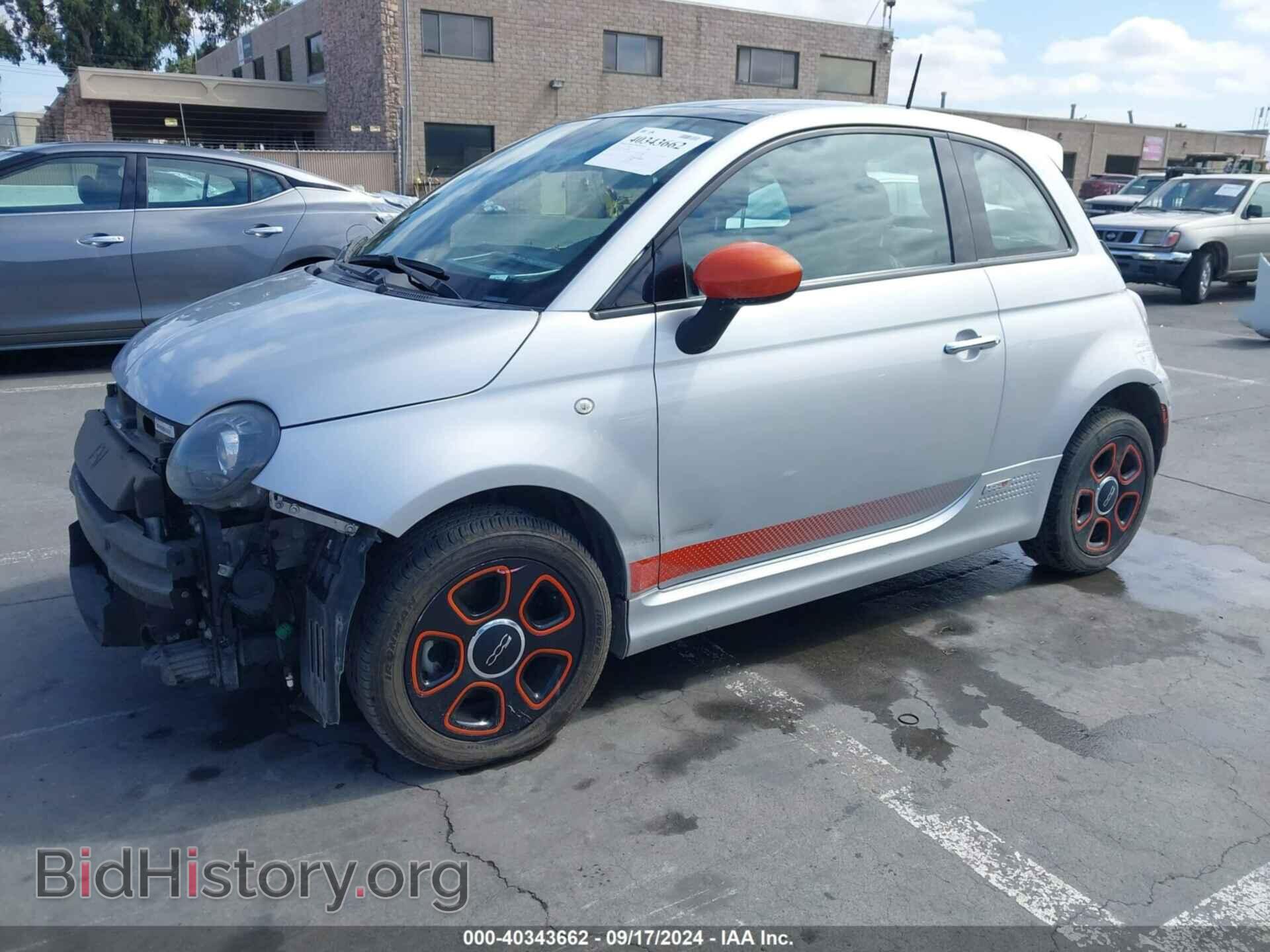 2014 FIAT 500E - VIN: 3C3CFFGE4ET172868 - Фото 2