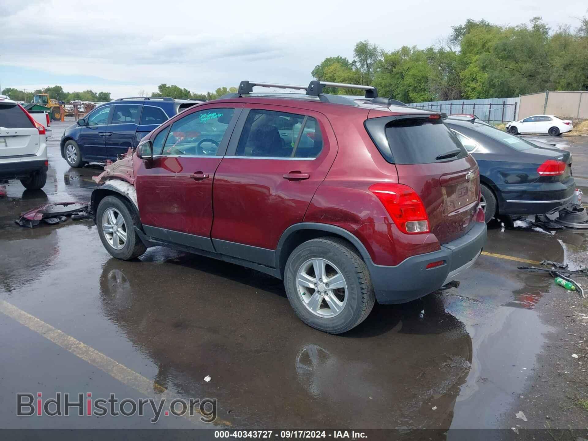 2016 CHEVROLET TRAX - VIN: 3GNCJPSB0GL266673 - Фото 3
