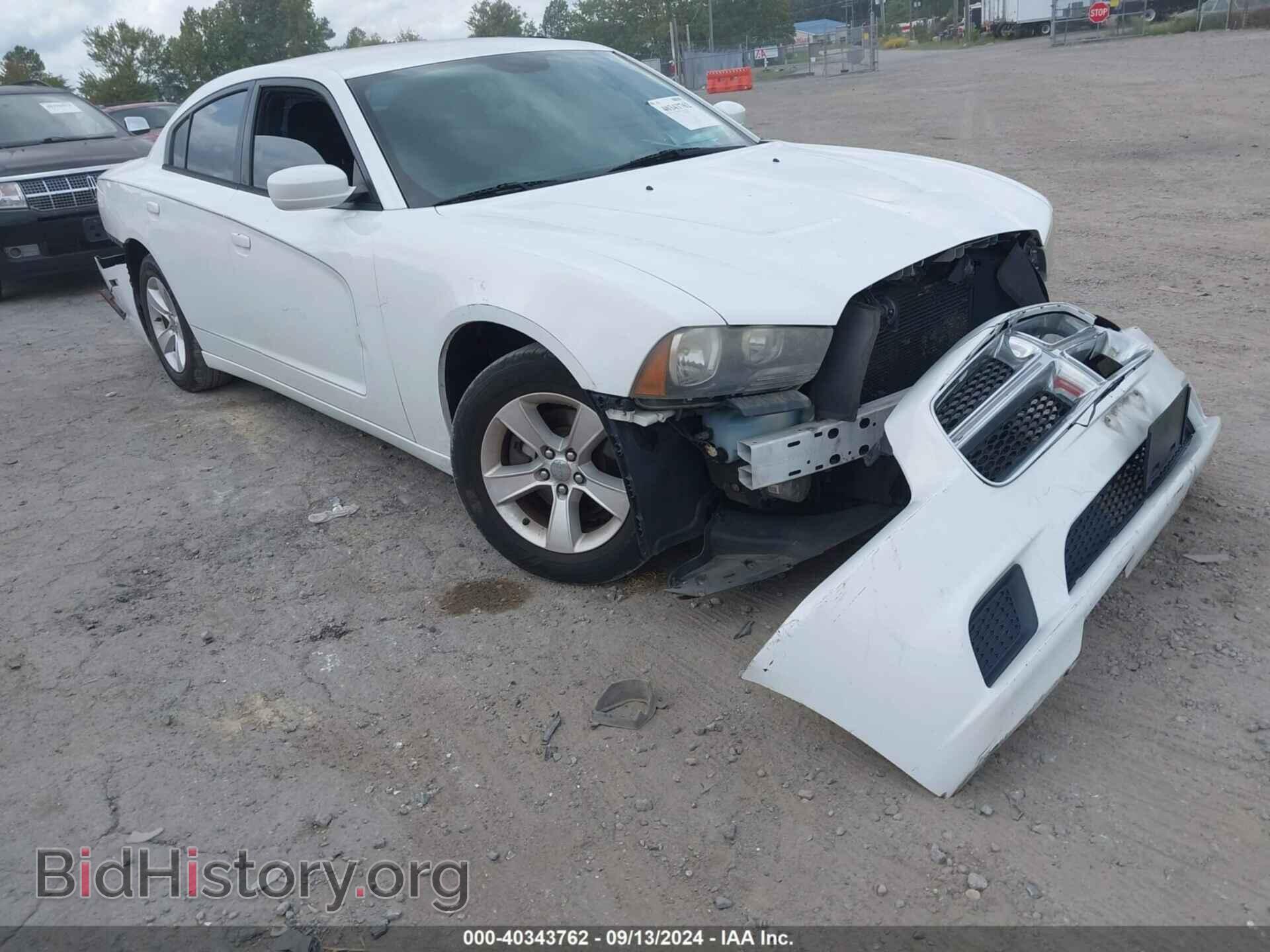Photo 2C3CDXBG7EH130644 - DODGE CHARGER 2014
