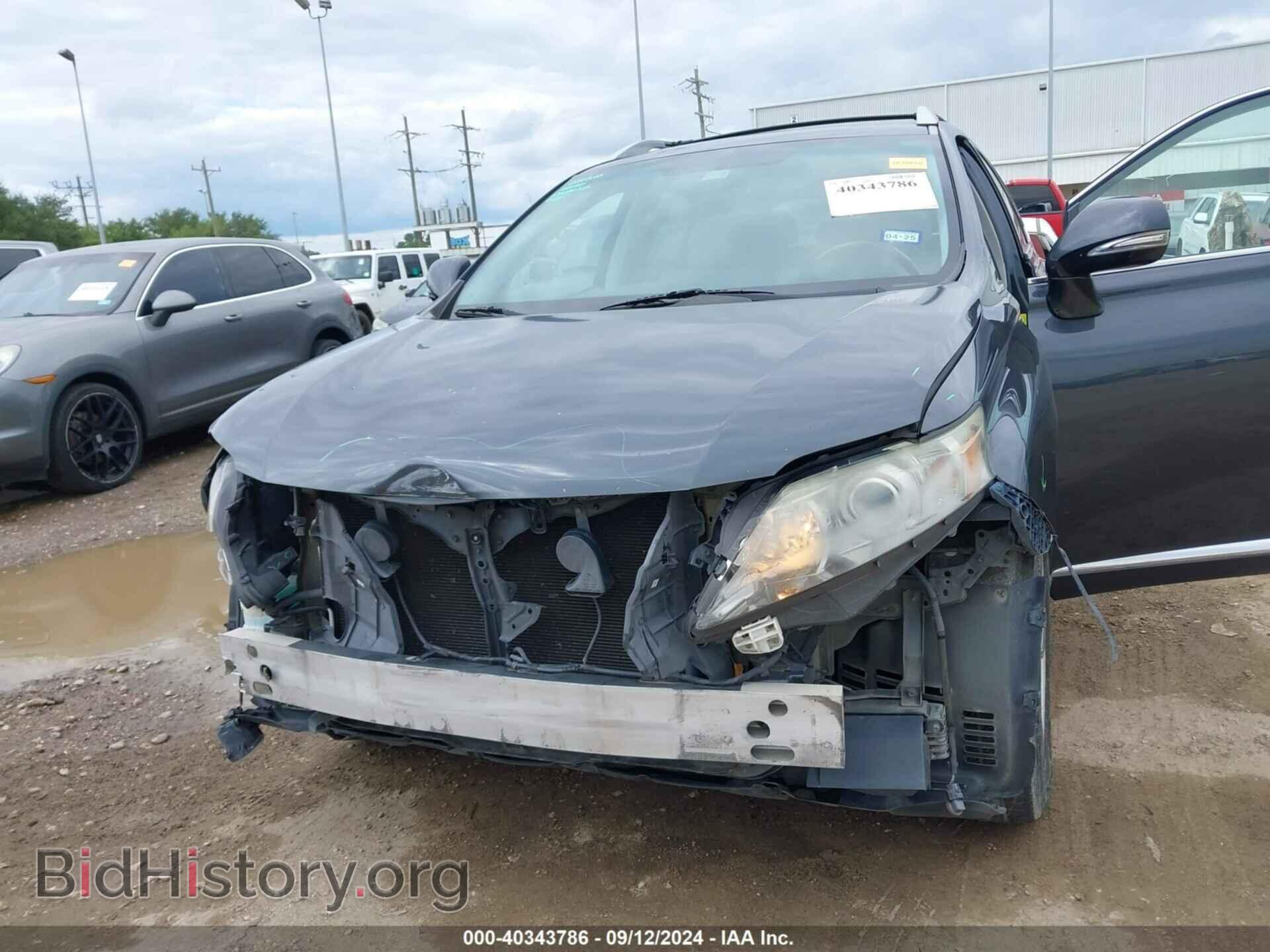 2011 LEXUS RX 350 - VIN: 2T2BK1BA9BC100357 - Фото 6