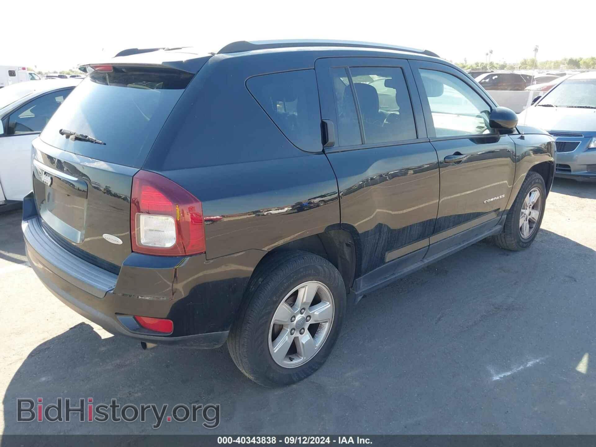 2016 JEEP COMPASS - VIN: 1C4NJCEA9GD704805 - Фото 4