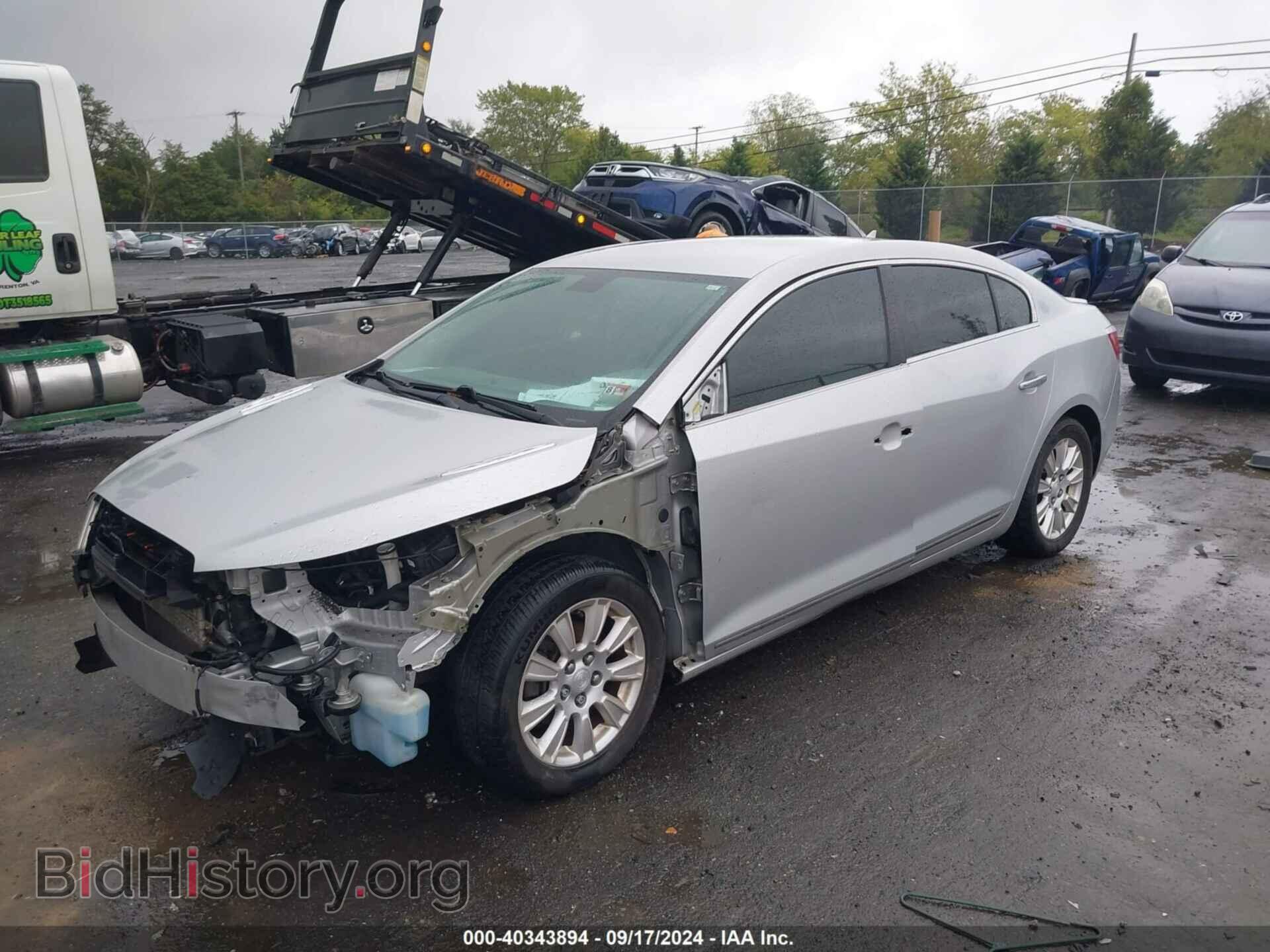2012 BUICK LACROSSE - VIN: 1G4GB5ER4CF287823 - Фото 2
