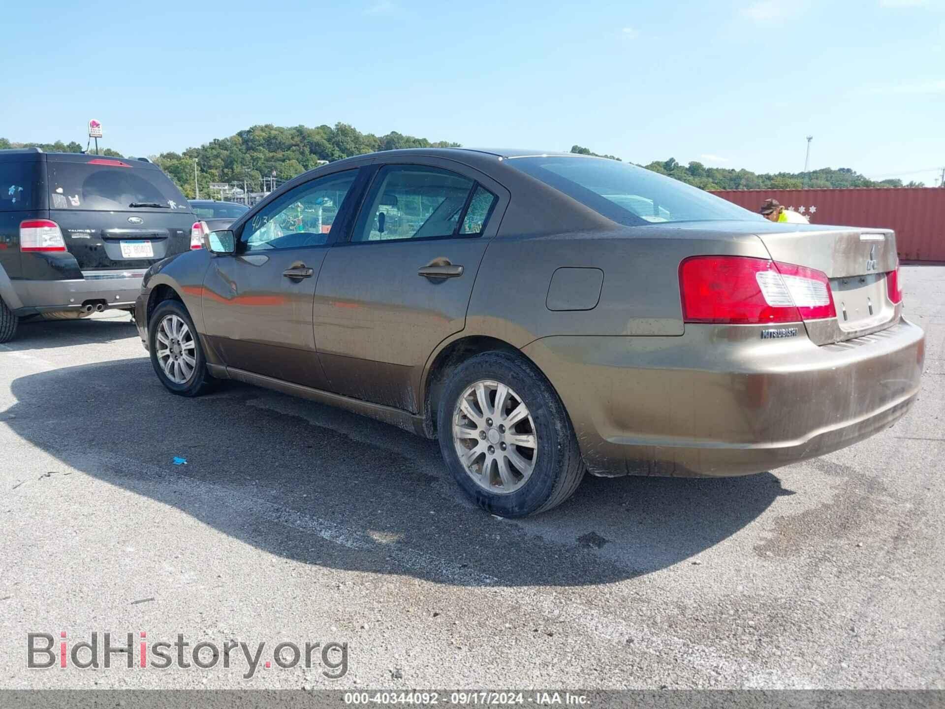 2009 MITSUBISHI GALANT - VIN: 4A3AB36F69E006541 - Фото 3