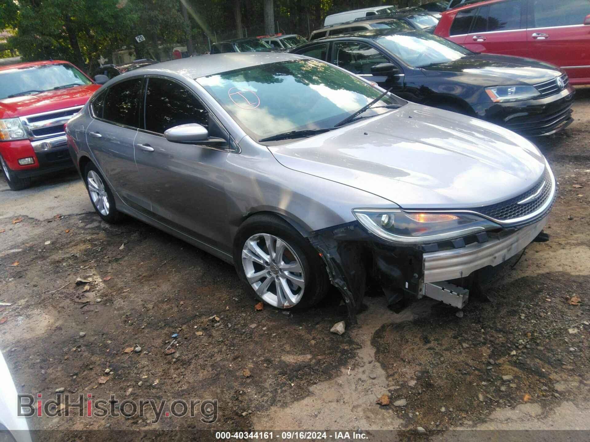 Фотография 1C3CCCAB0FN543435 - CHRYSLER 200 2015
