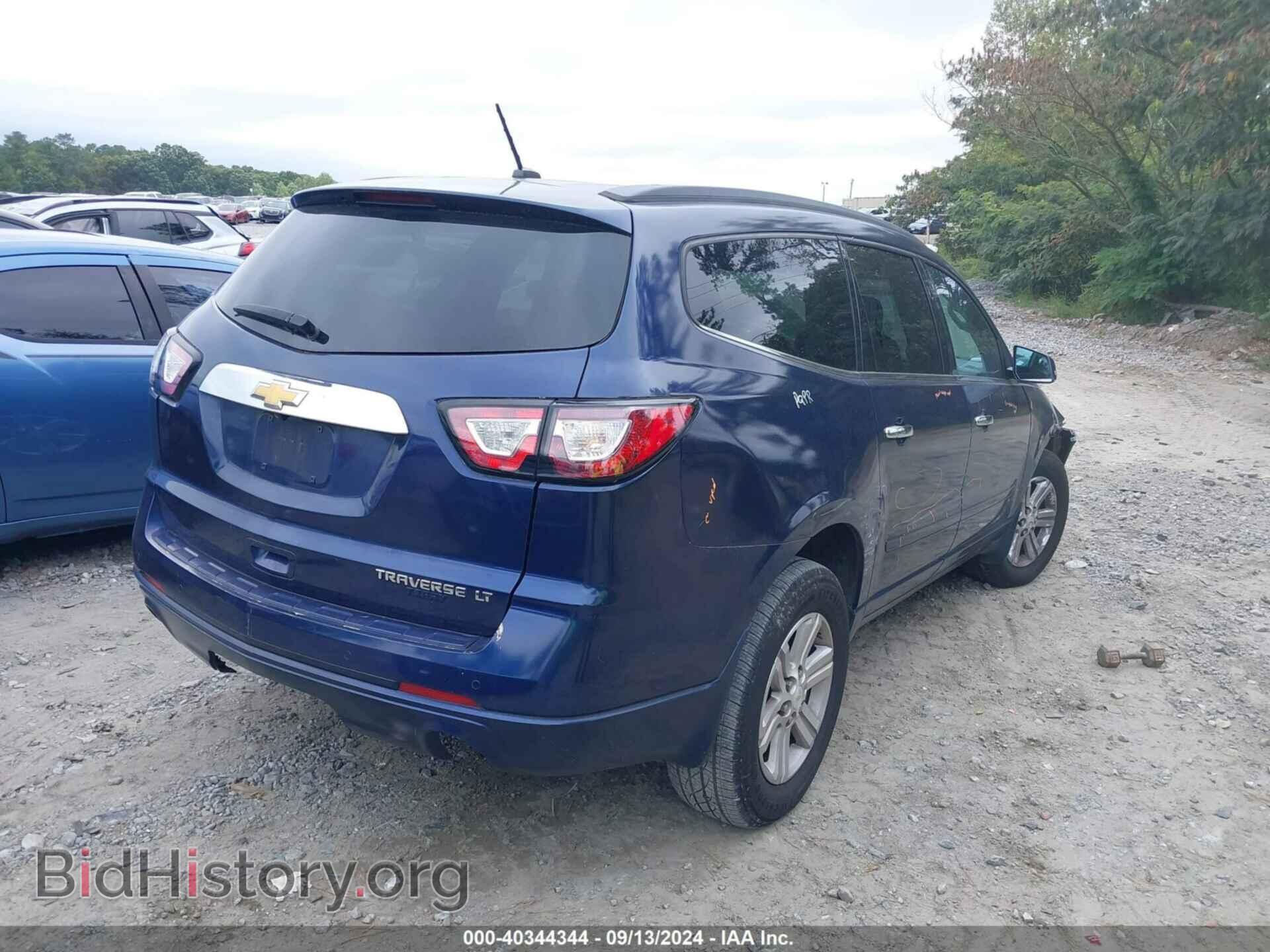 2014 CHEVROLET TRAVERSE - VIN: 1GNKRGKD1EJ320265 - Фото 4