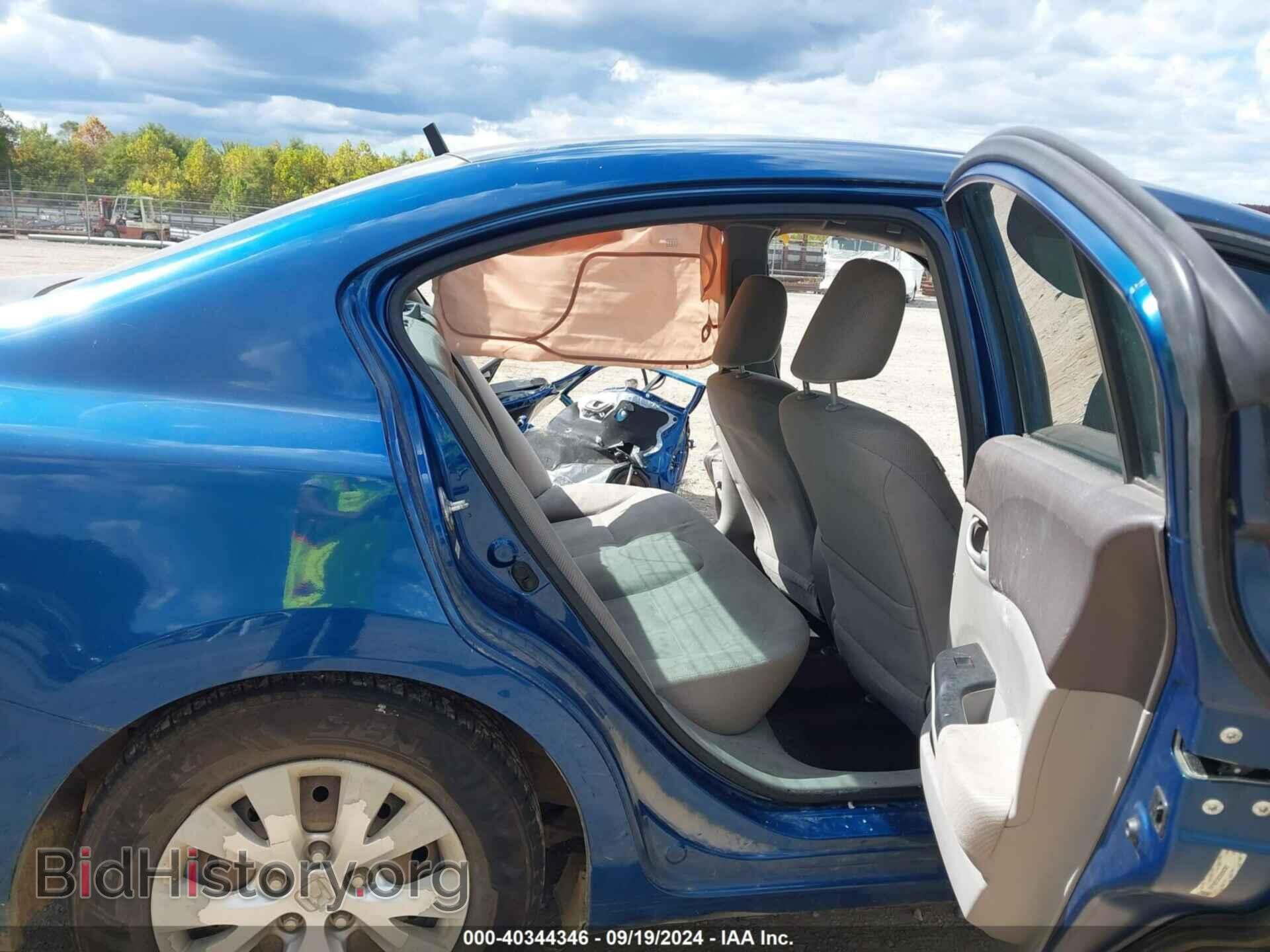2012 HONDA CIVIC - VIN: 19XFB2F5XCE034381 - Фото 8